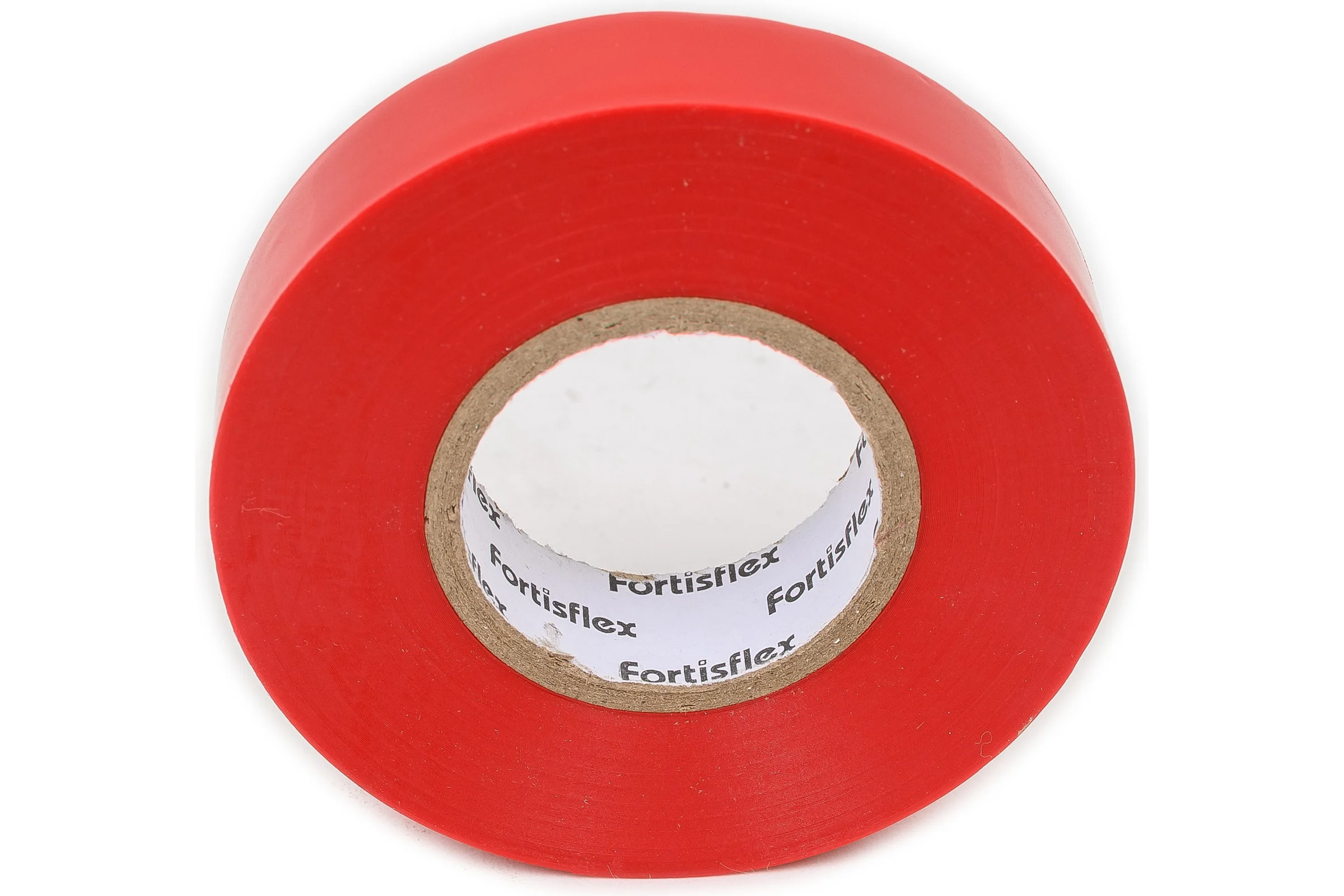 Изолента ПВХ Fortisflex 15x0.13 мм, 20 м, красный 90807