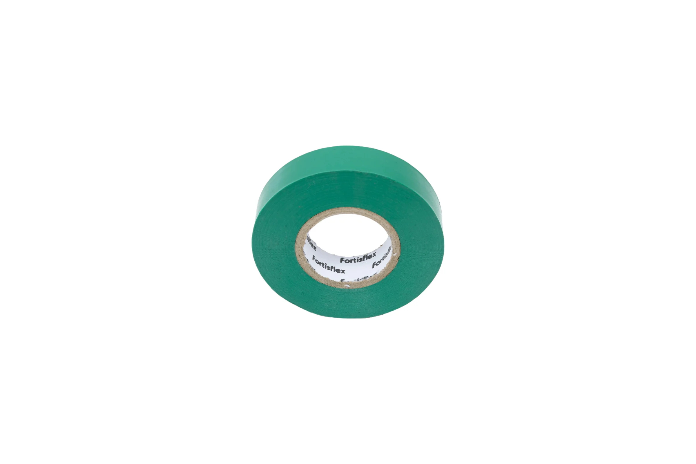 Изолента ПВХ Fortisflex 15x0.13 мм, 20 м, зеленый 90806