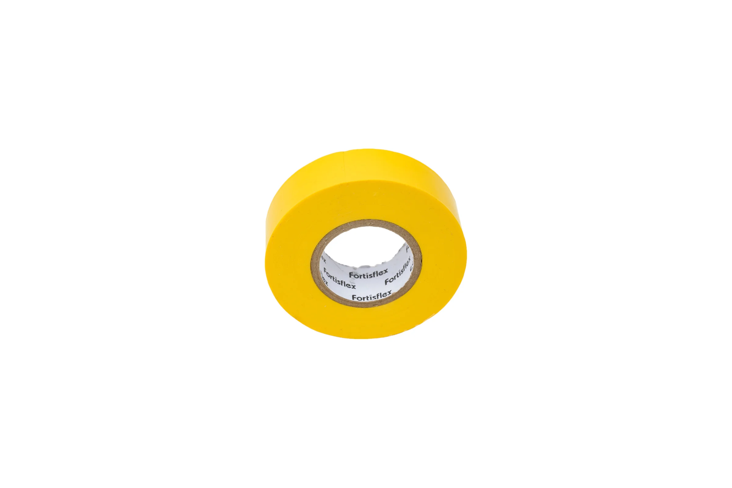Изолента ПВХ Fortisflex 19x0.13 мм, 20 м, желтый 90812