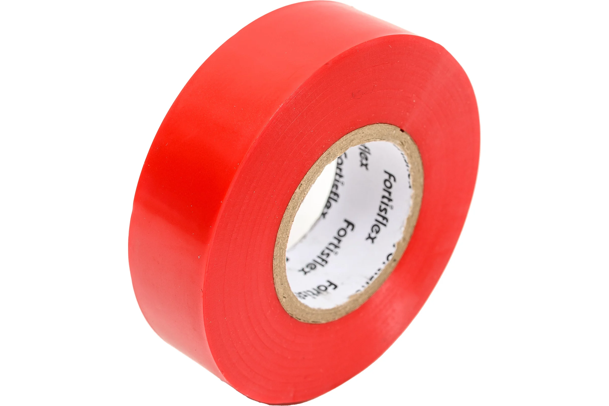 Изолента ПВХ Fortisflex 19x0.13 мм, 20 м, красный 90814