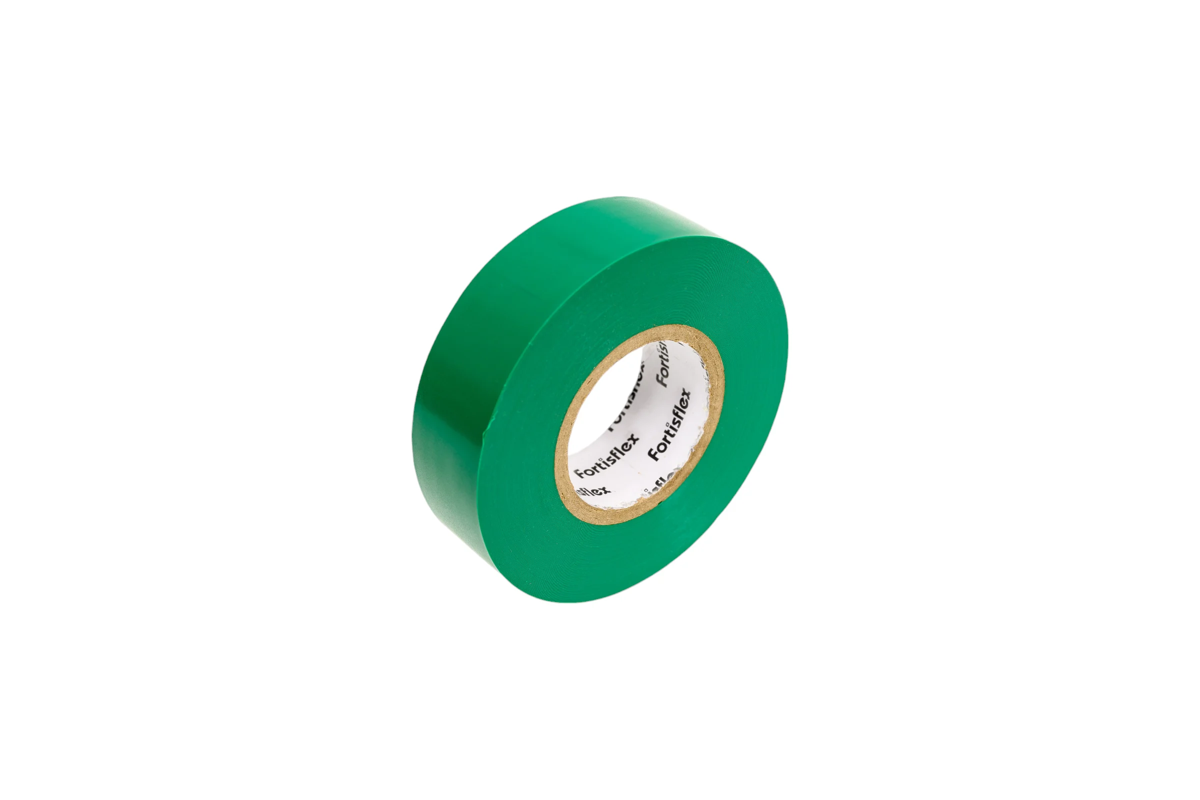 Изолента ПВХ Fortisflex 19x0.13 мм, 20 м, зеленый 90813
