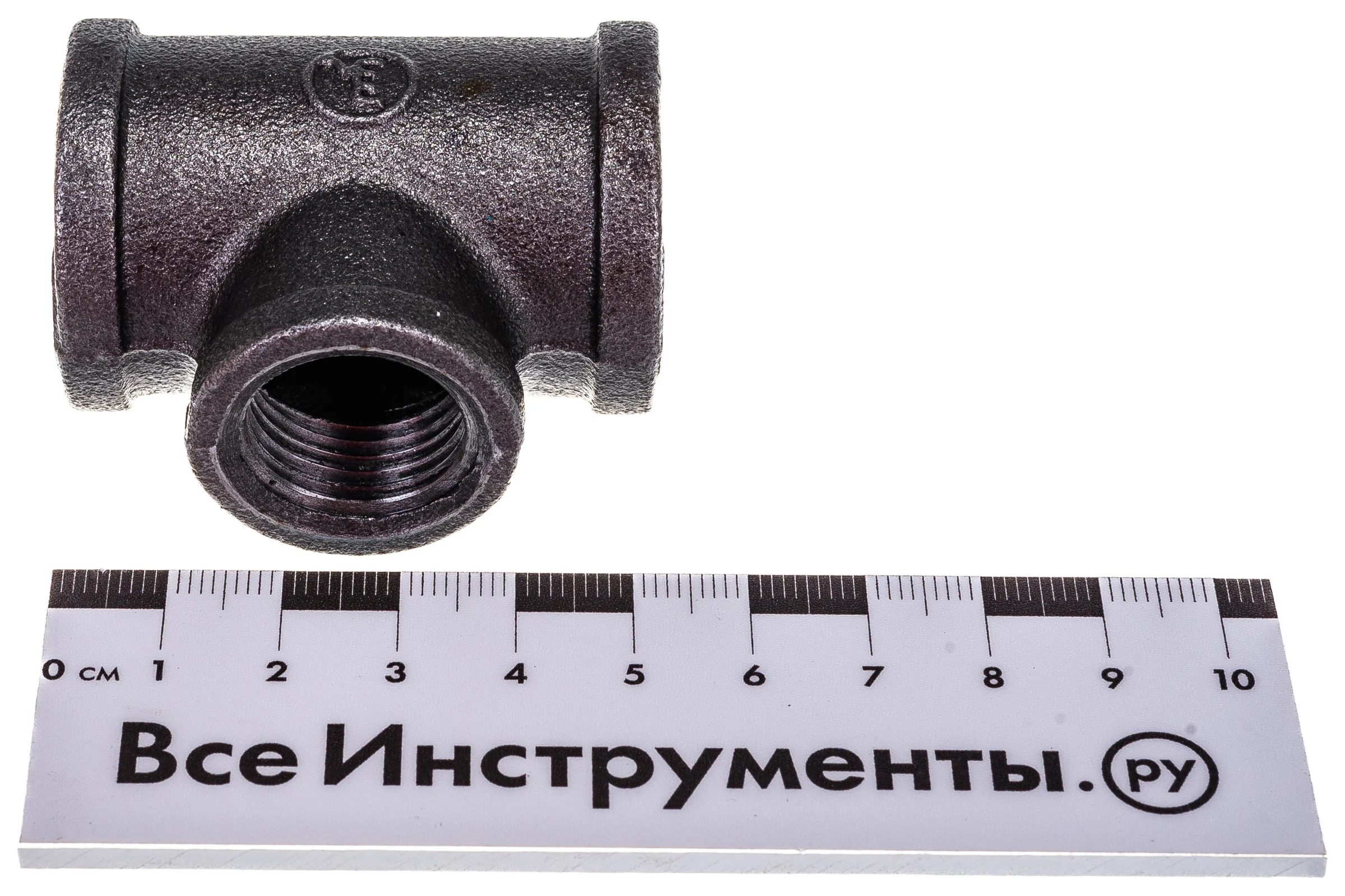Переходной тройник Fittex PLUS чугун 20х15 ВР/ВР 127-3511