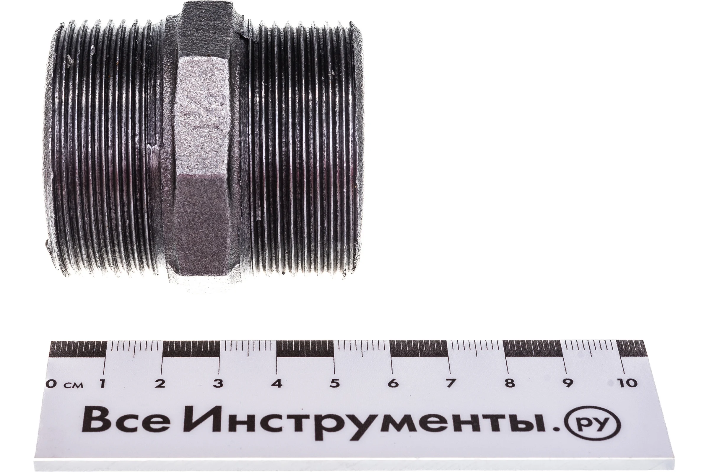 Прямой ниппель Fittex PLUS чугун 40 НР 127-3621