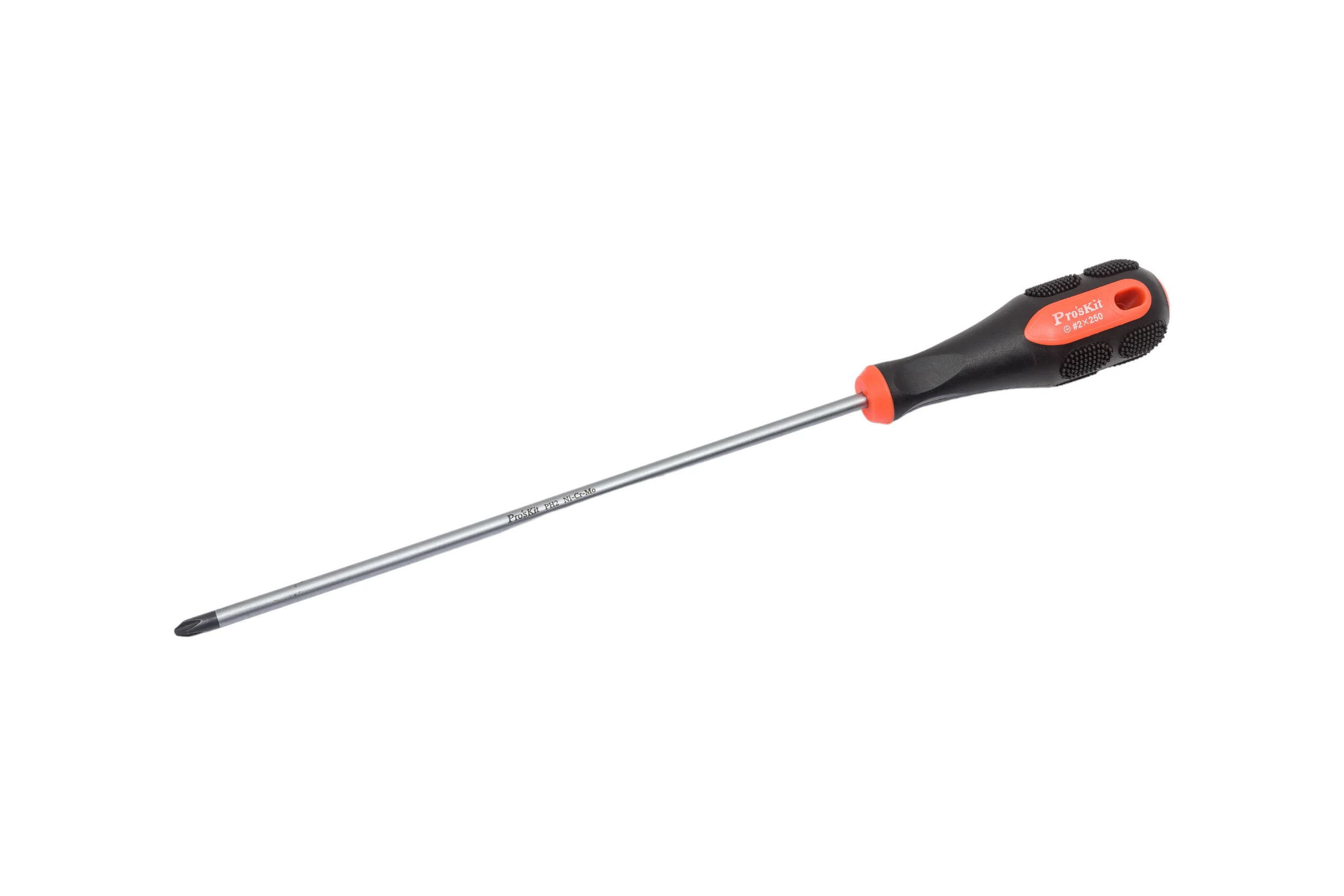 Отвертка ProsKit Pro-soft + #2, 6х250мм, 371мм SD-217B С00036144