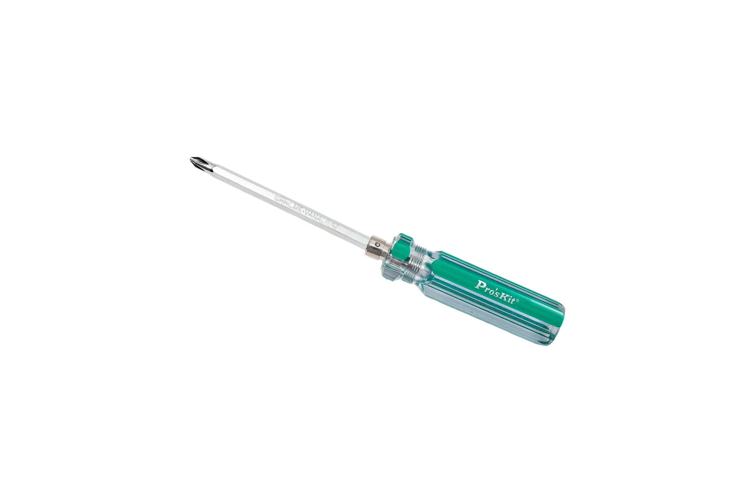 Ручная отвертка с двухсторонней насадкой ProsKit #2/-6,0х100мм SD-5107D С00036694