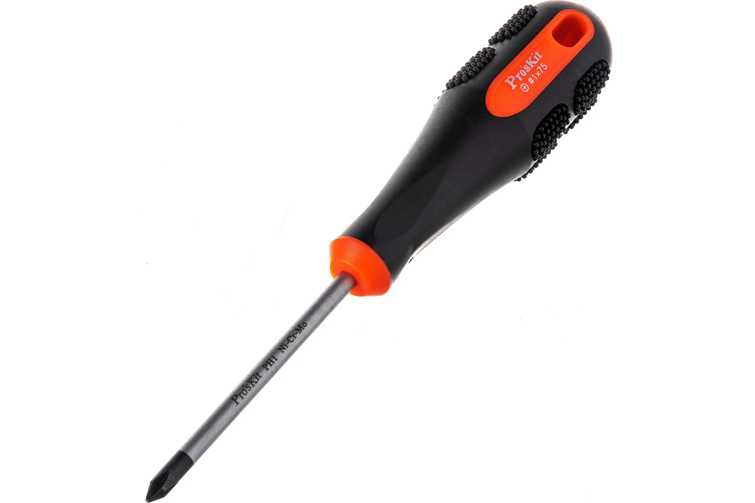 Отвертка ProsKit Pro-soft + #1, 5х75мм, 184мм SD-202B С00034823