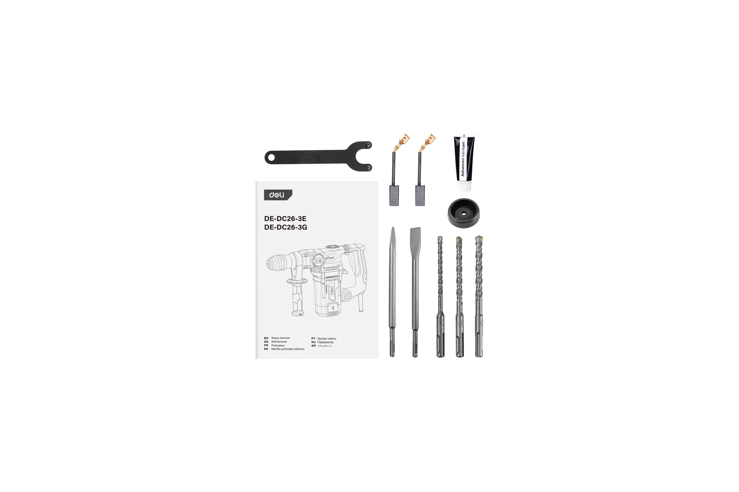 Профессиональный перфоратор DELI DE-DC26-3E 142607