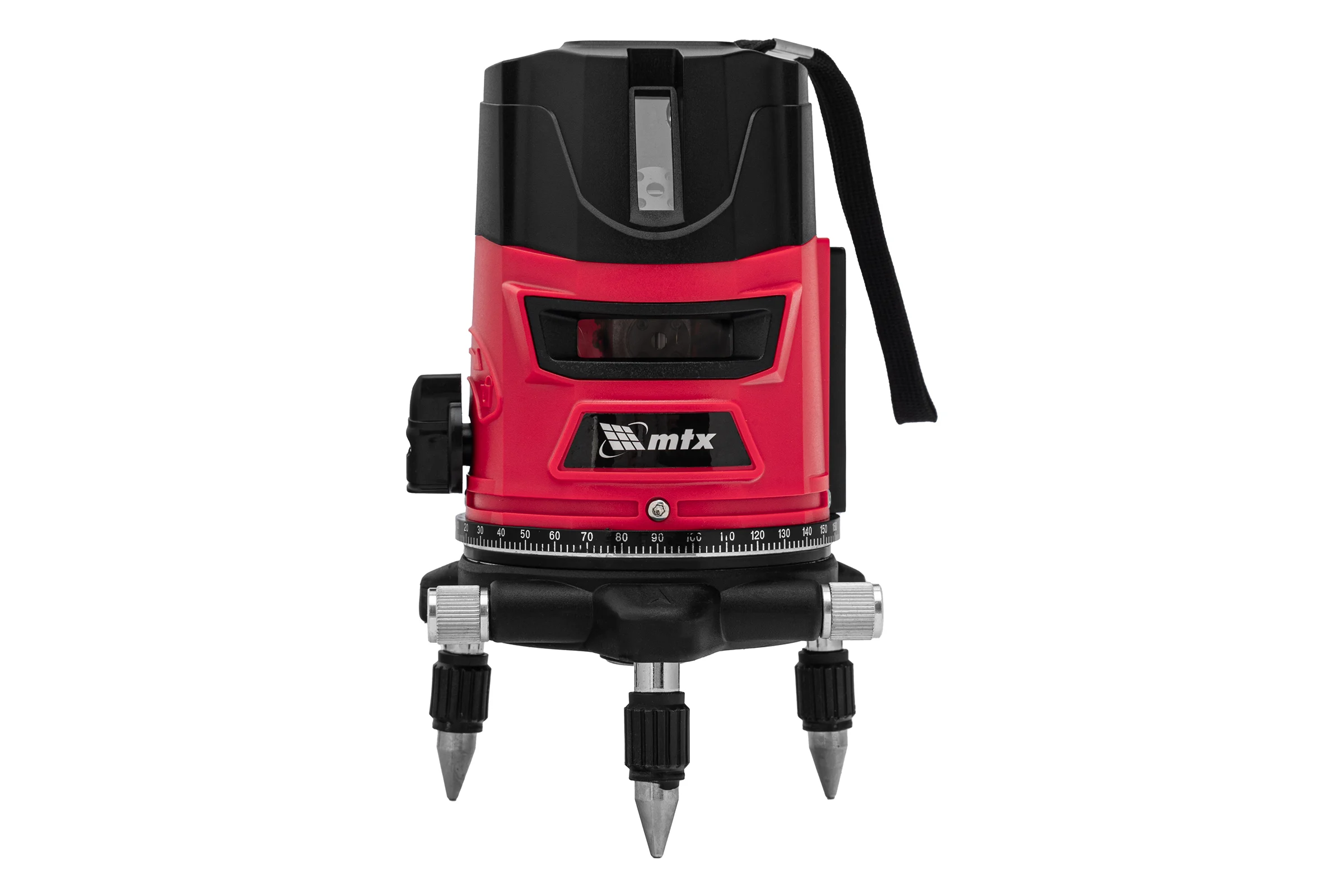 Лазерный уровень MTX crx-30r, 30 м, красный луч, батарейки, резьба 5/8" 35030