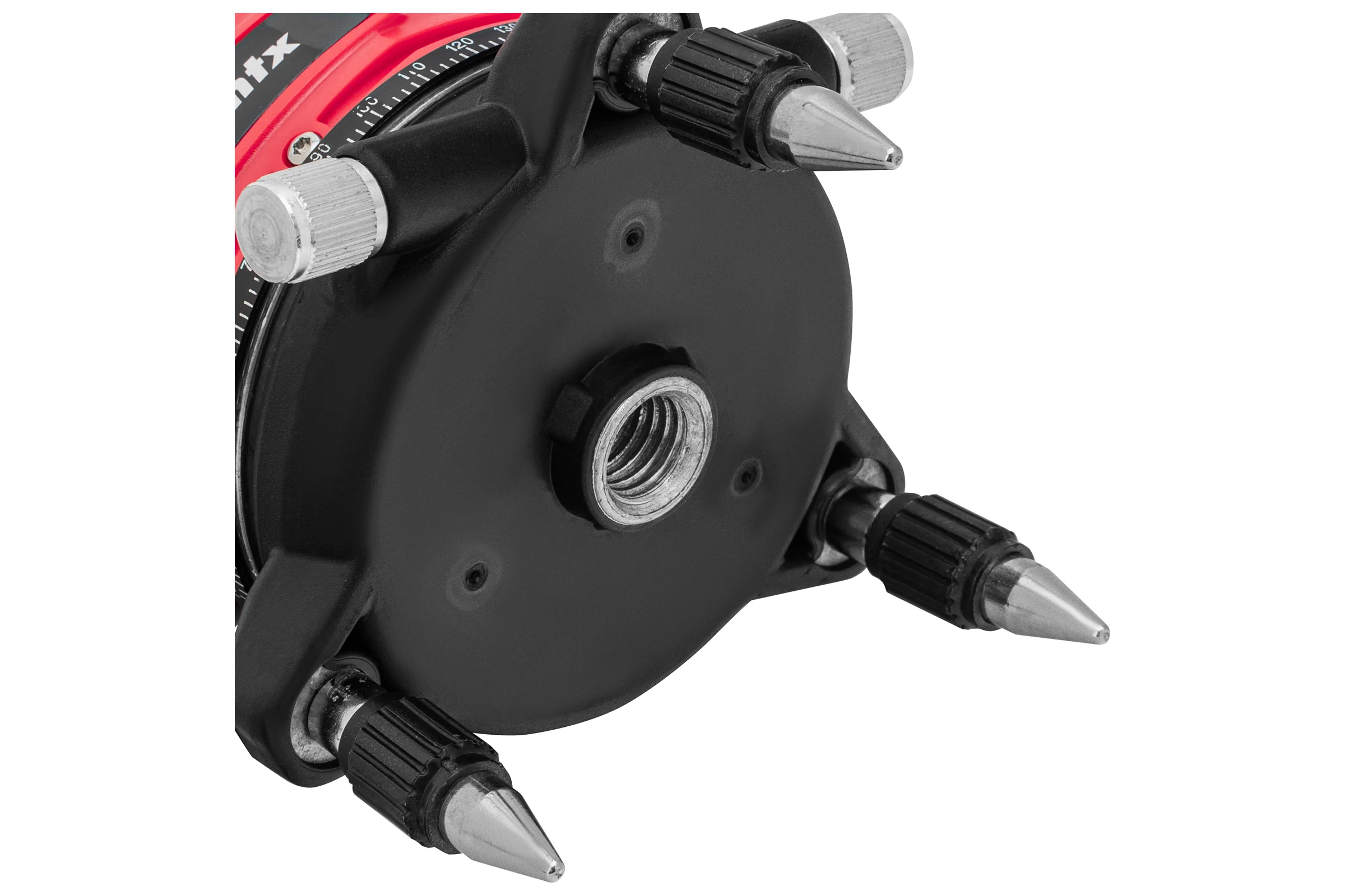Лазерный уровень MTX crx-30r, 30 м, красный луч, батарейки, резьба 5/8" 35030