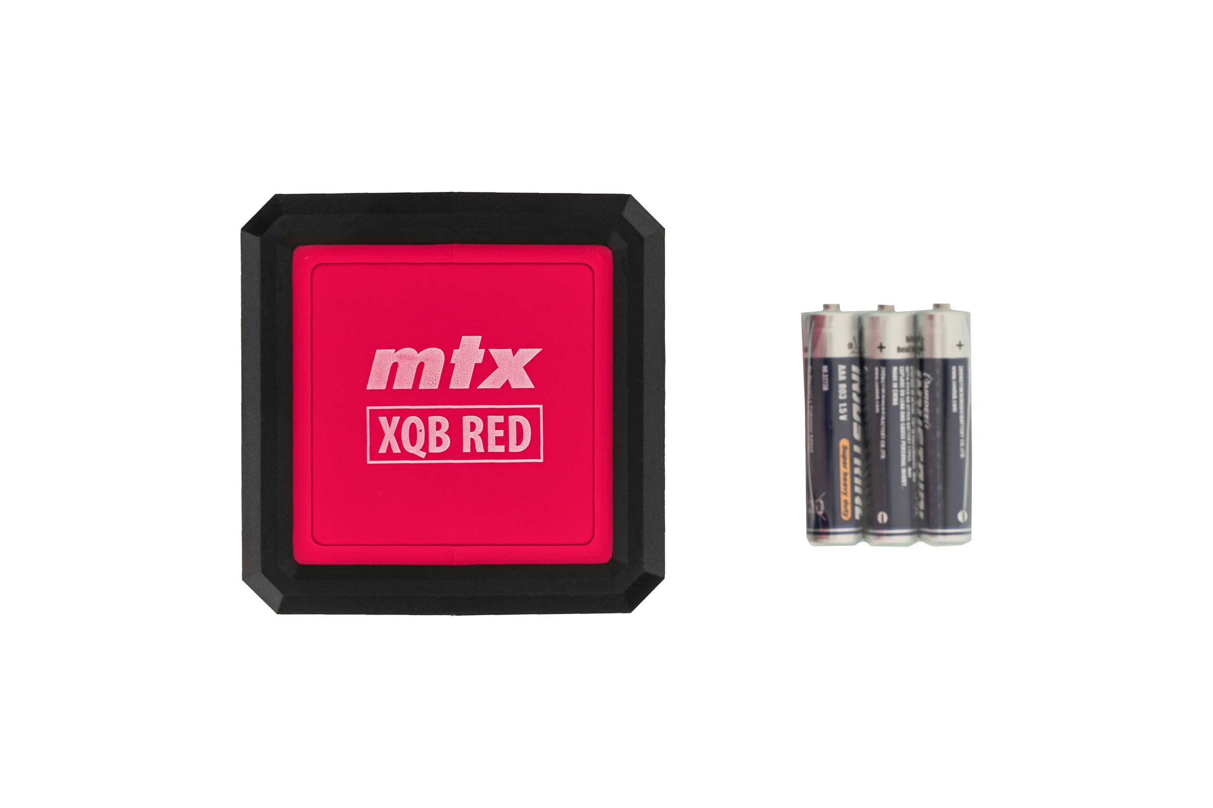 Лазерный уровень MTX xqb red basic set, 10 м, красный луч, батарейки, резьба 1/4" 35018