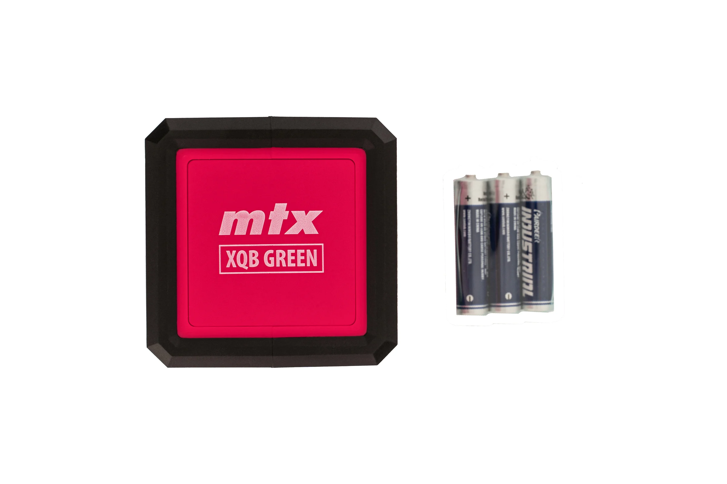 Лазерный уровень MTX xqb green basic set, 20 м, зеленый луч, батарейки, резьба 1/4" 35019