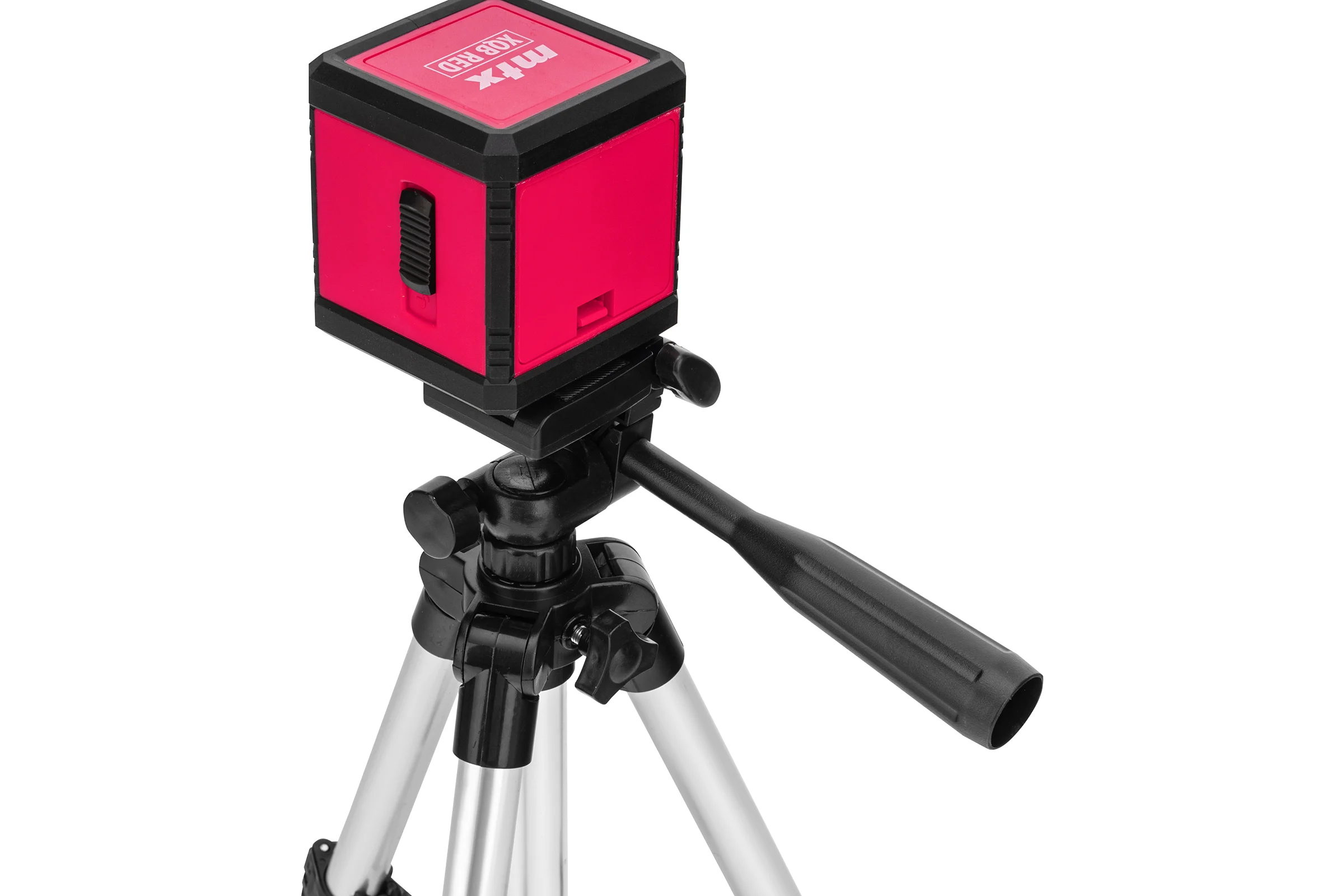 Лазерный уровень MTX xqb red pro set, 10 м, красный луч, батарейки, штатив 350185