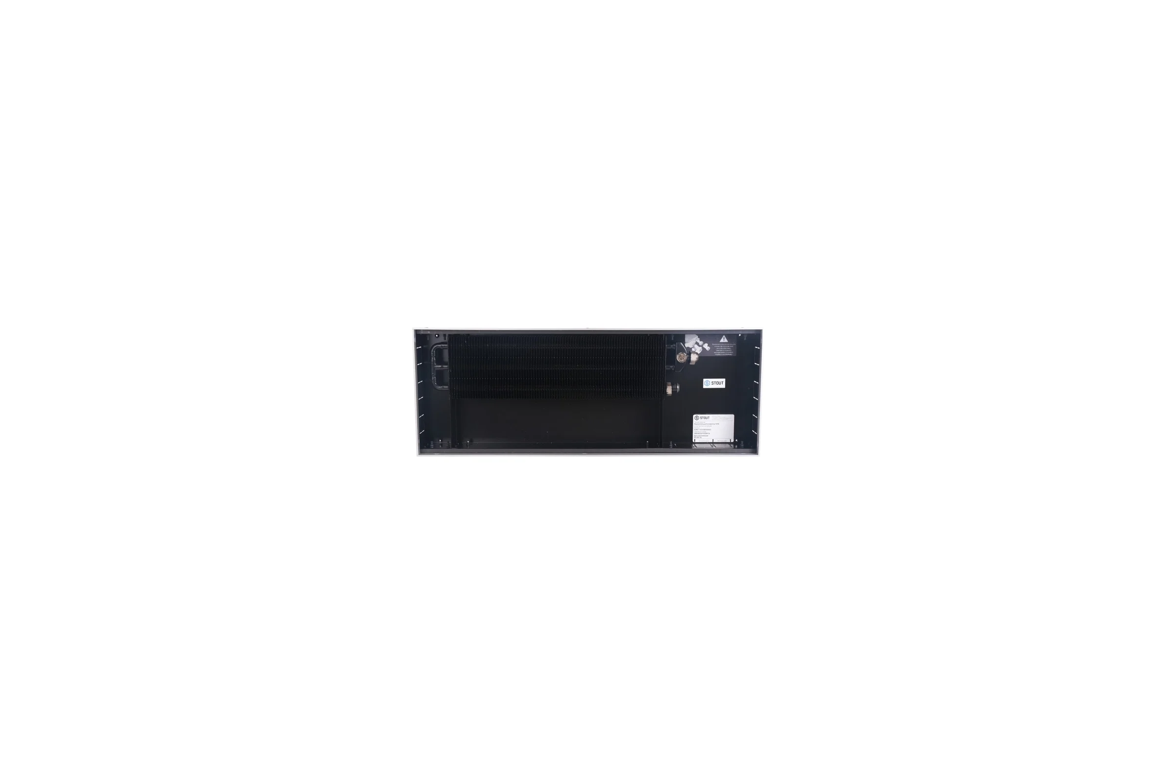 Внутрипольный конвектор STOUT SCN 80.300.800 решетка алюминиевая SCN-1100-0830080 RG008TBC52Q7R7