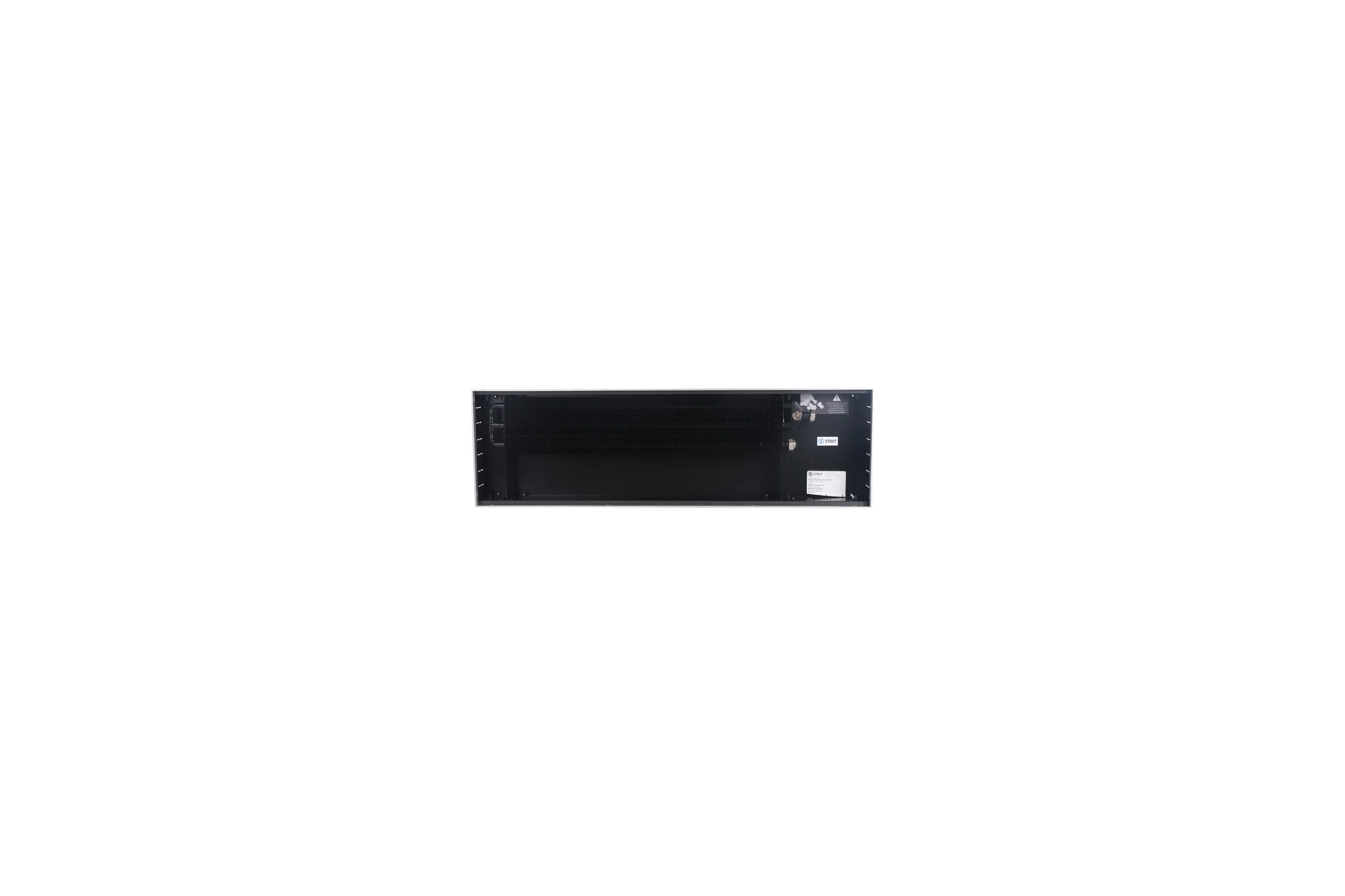 Внутрипольный конвектор STOUT решетка алюминиевая SCN-1100-0830100 RG008TBC592ARV
