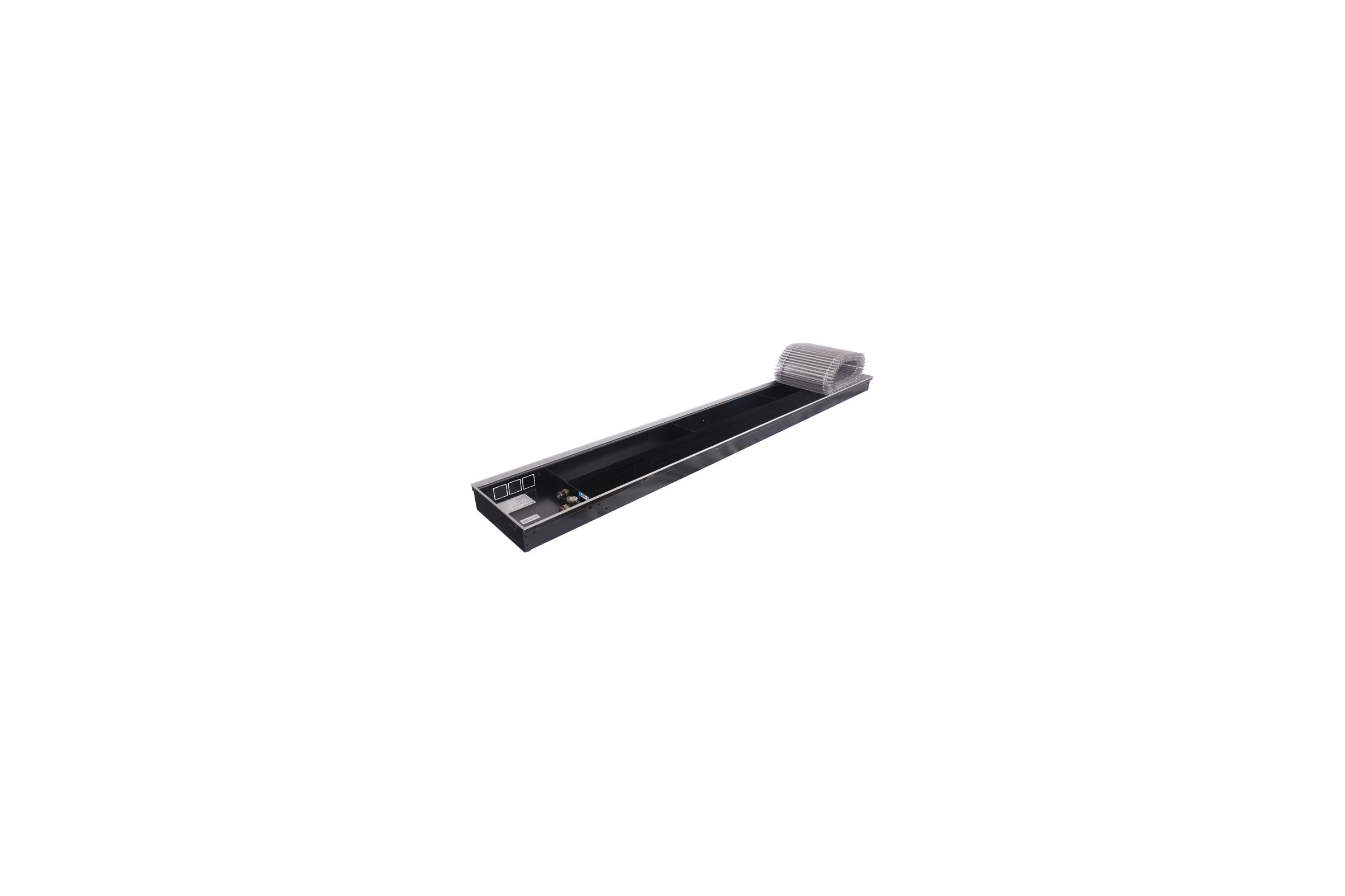 Внутрипольный конвектор STOUT SCN 80.300.2000 решетка алюминиевая SCN-1100-0830200 RG008TBJS7OSQR