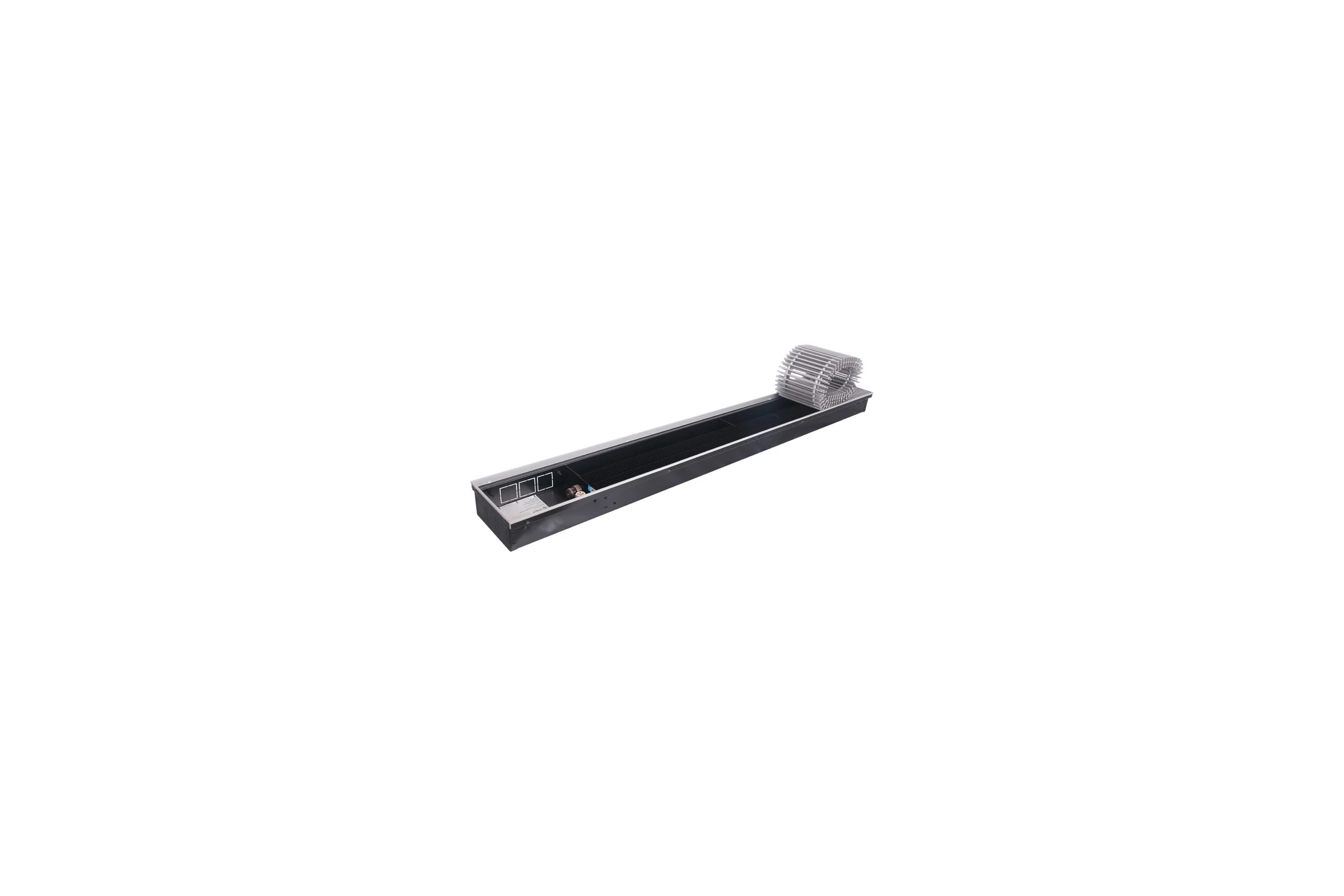 Внутрипольный конвектор STOUT SCN 80.190.1400 решетка алюминиевая SCN-1100-0819140 RG008TBC1U9AAL