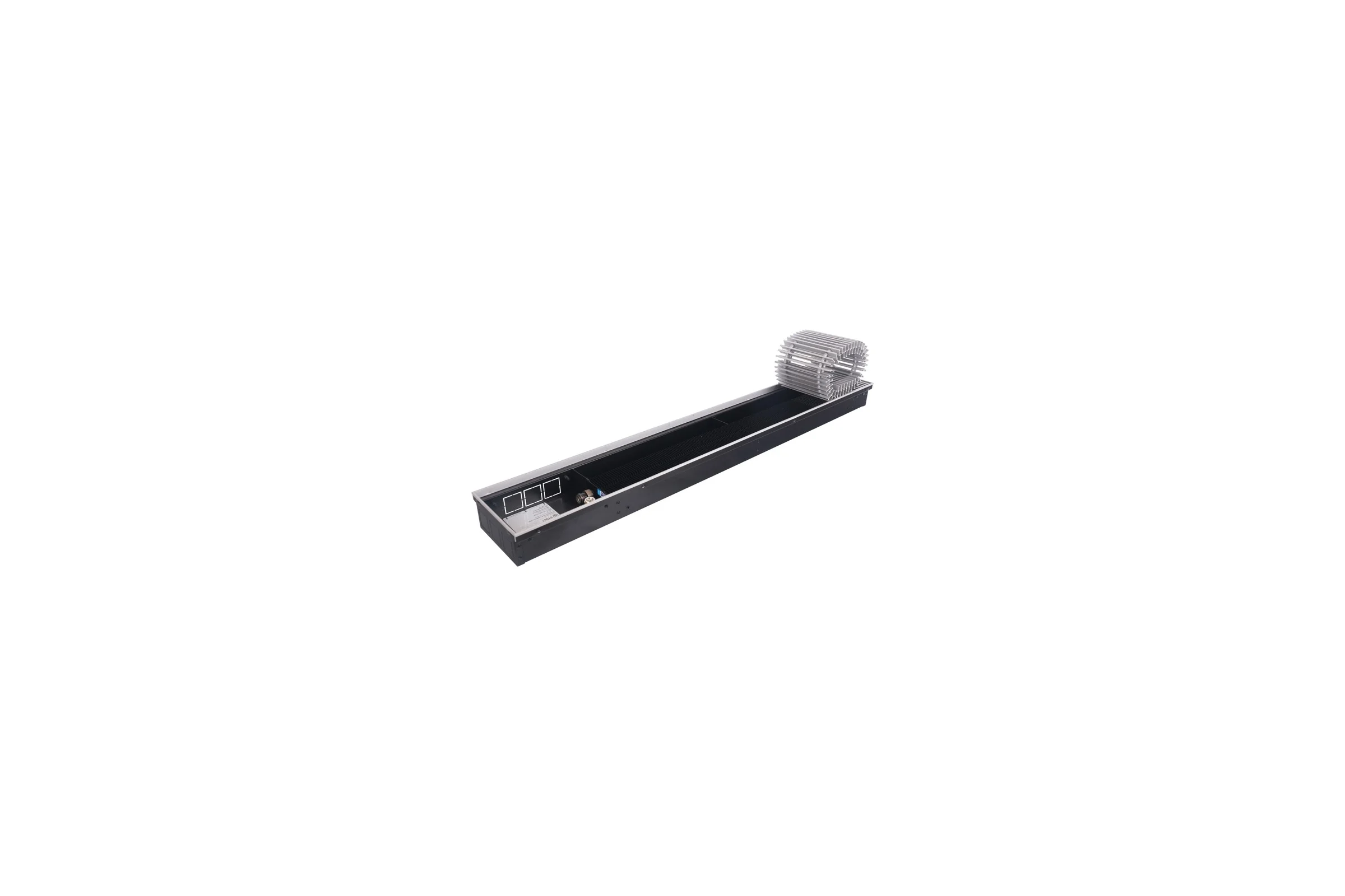 Внутрипольный конвектор STOUT решетка алюминиевая SCN-1100-0819120 RG008TBC1157A3