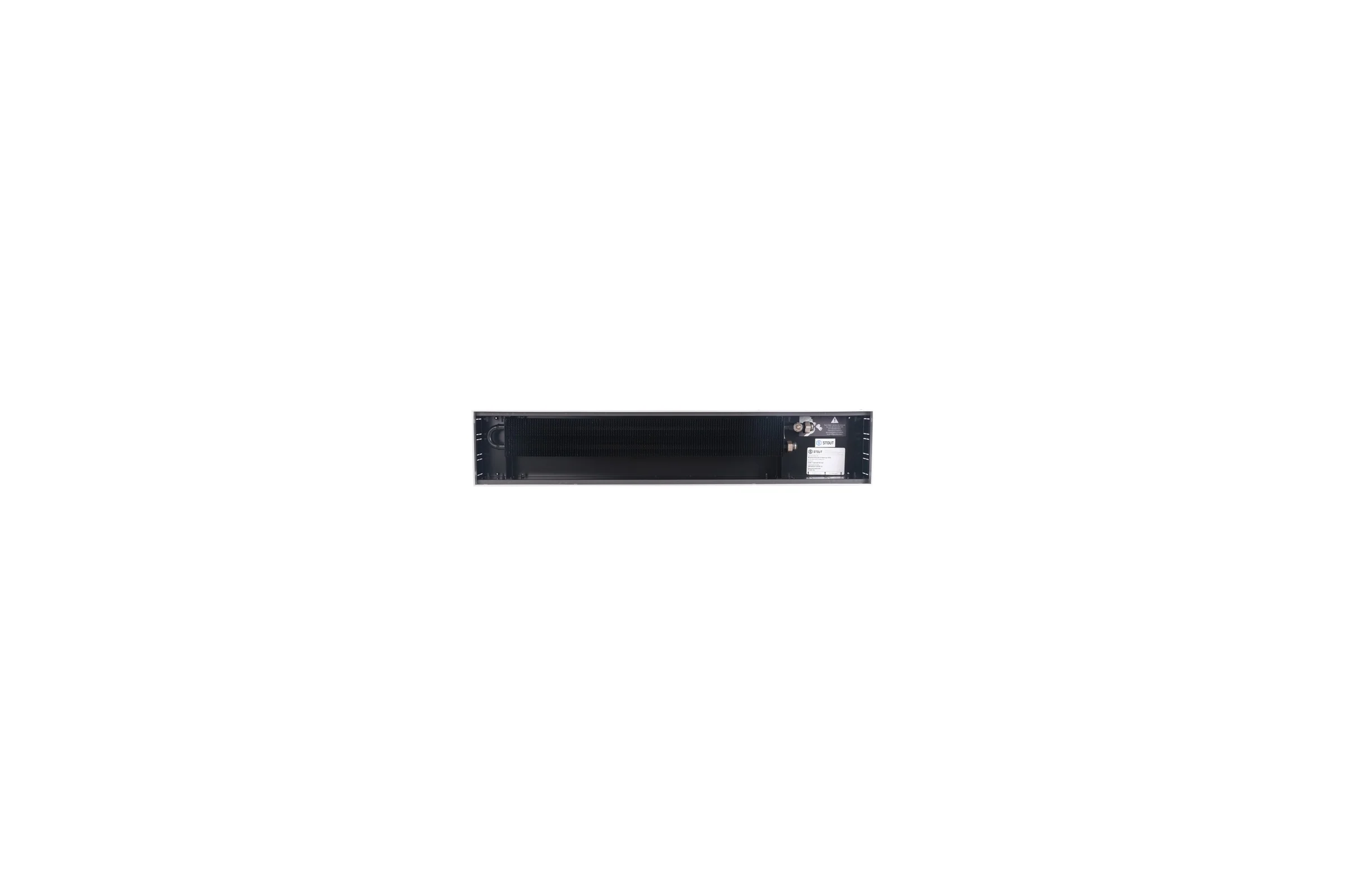 Внутрипольный конвектор STOUT SCN 80.190.1000 решетка алюминиевая SCN-1100-0819100 RG008TBC0NRRLN