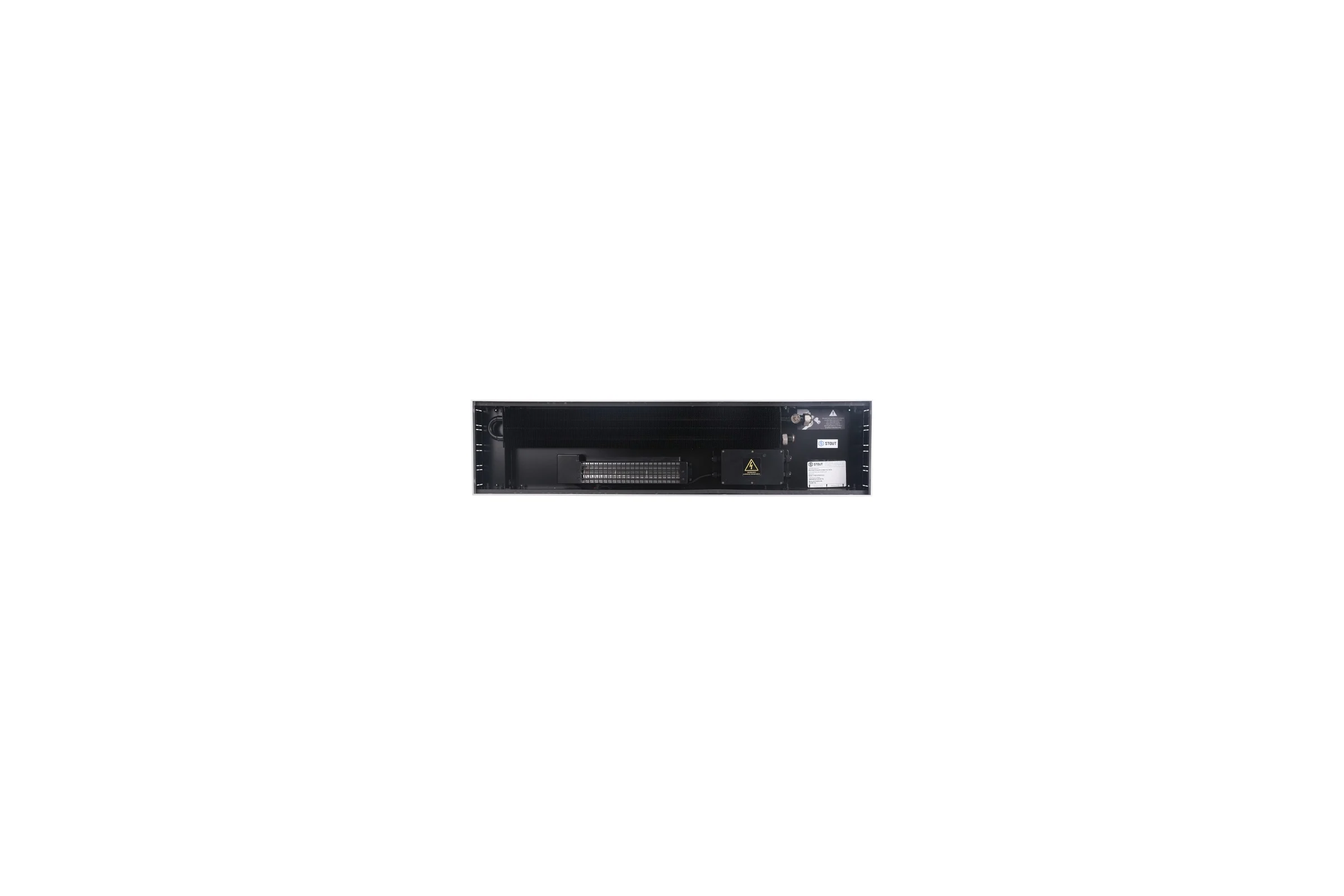 Внутрипольный конвектор STOUT SCQ 75.240.1250 решетка алюминиевая SCQ-1100-0724125 RG008TBK5BS4IJ