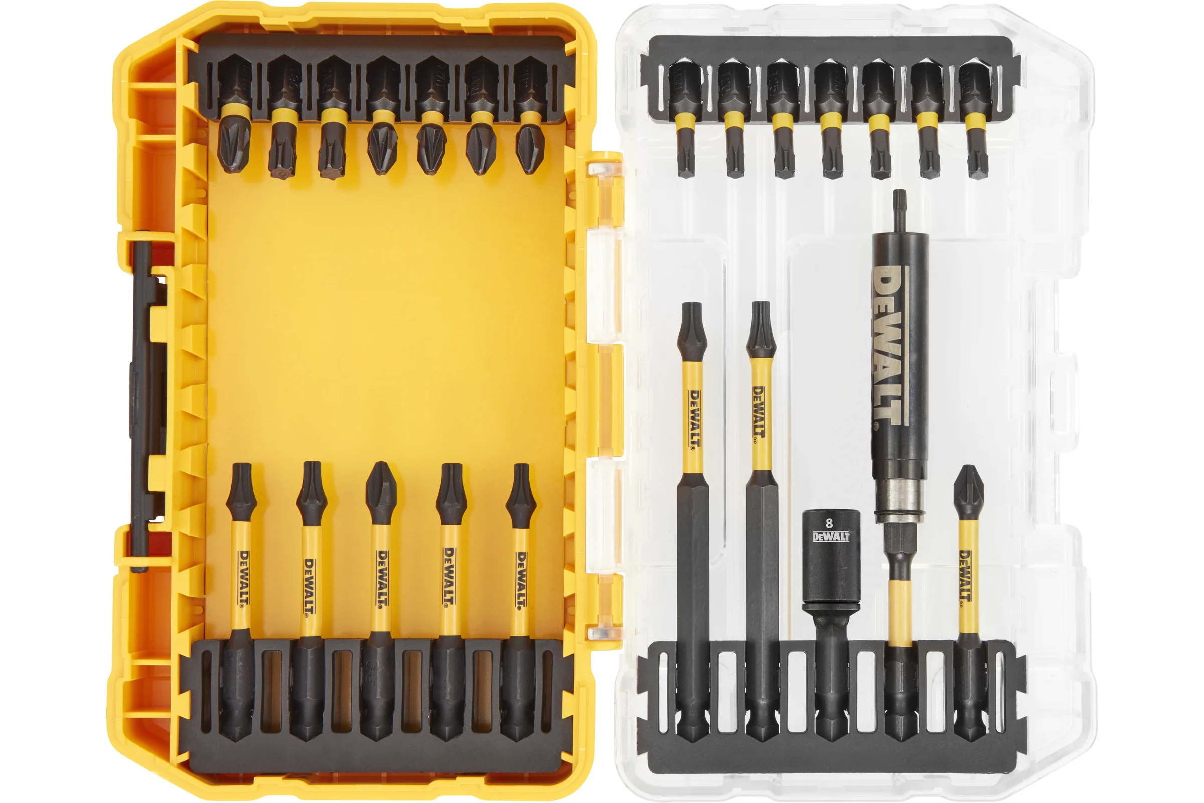 Набор бит и насадок 25 шт FLEXTORQ DEWALT DT70744T-QZ