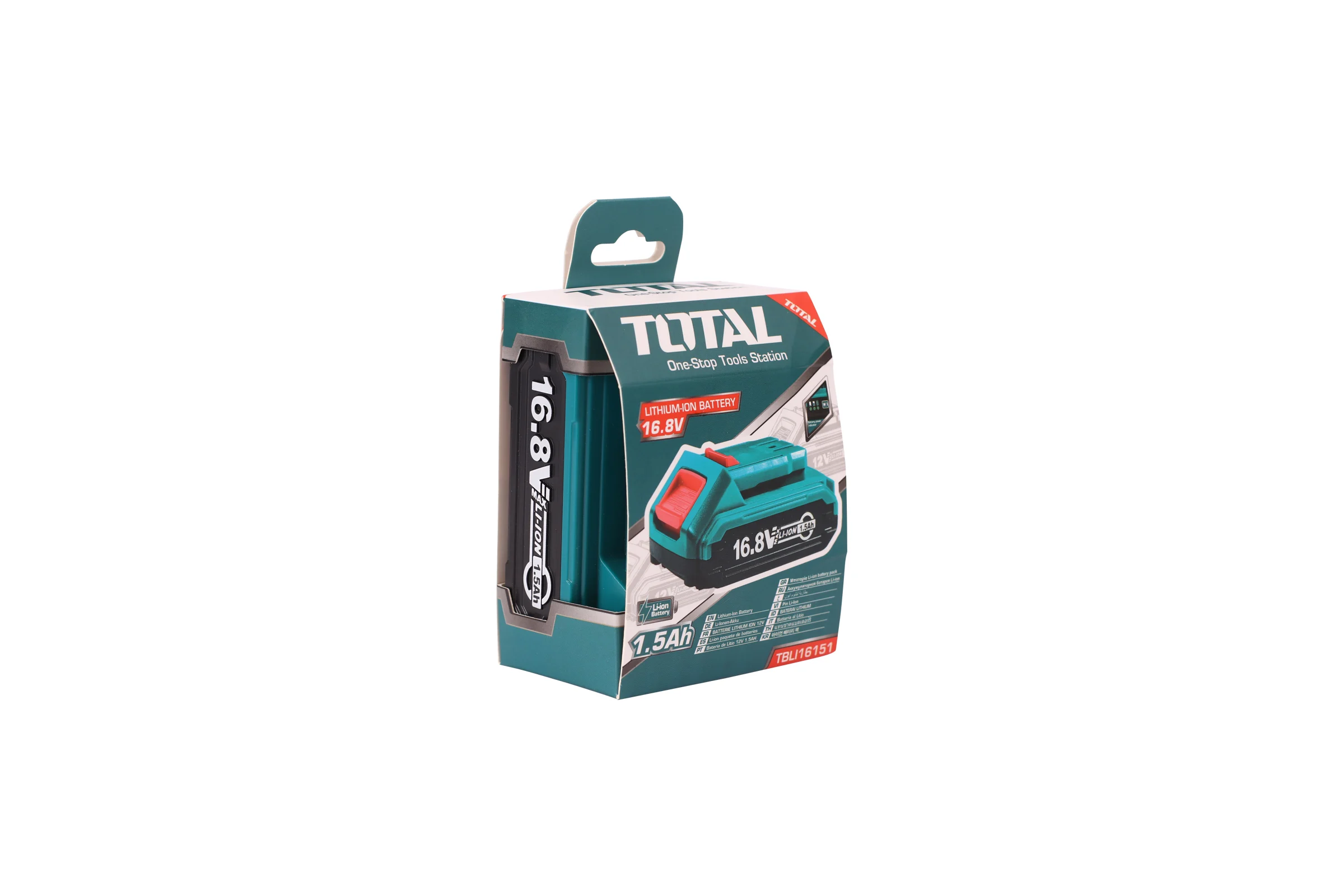 Батарея аккумуляторная Li-Ion (16.8 В, 1,5 Ач) TOTAL TBLI16151