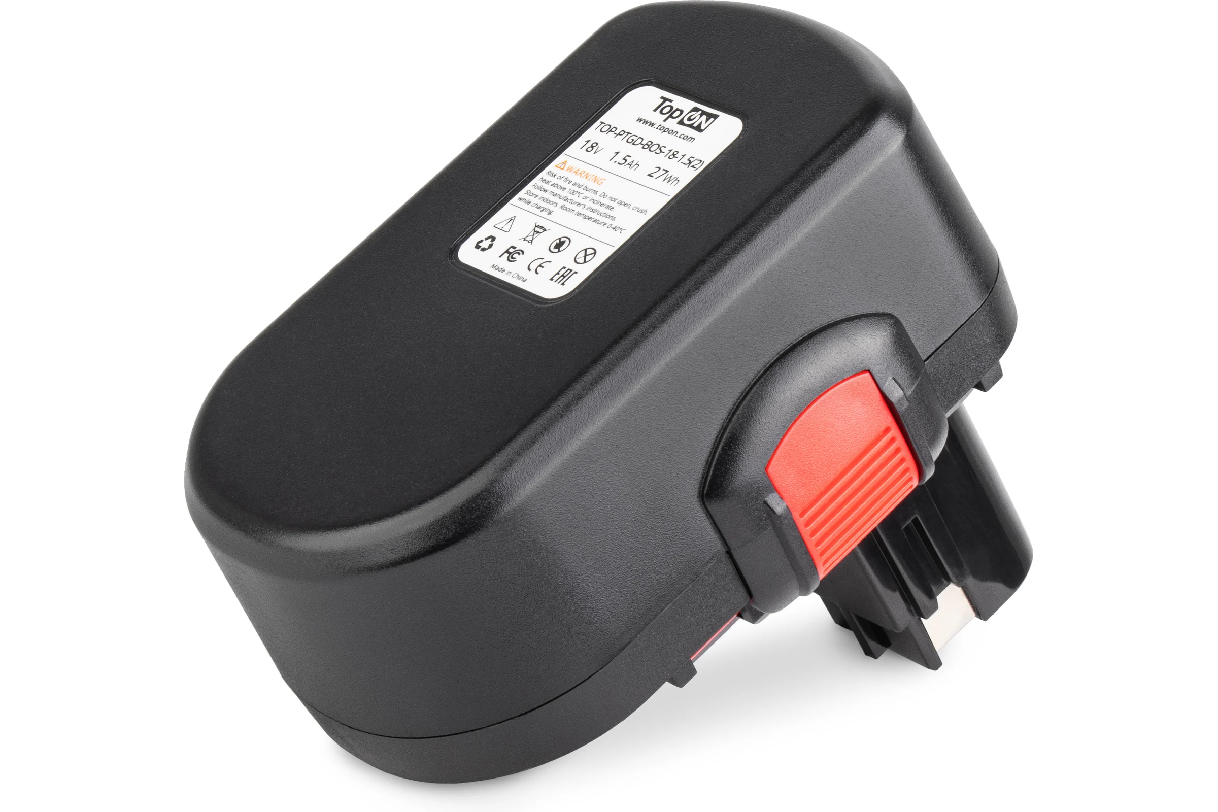 Аккумулятор Ni-Cd для электроинструмента Bosch (18V, 1.5Ah) TopON TOP-PTGD-BOS-18-1.52