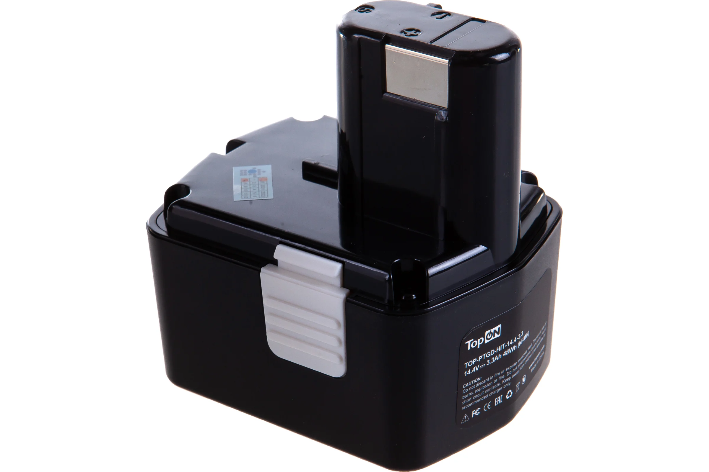 Аккумулятор Ni-Mh для электроинструмента Hitachi DS DV WH WR (14.4V, 3.3 Ah) TopON TOP-PTGD-HIT-14.4-3.3
