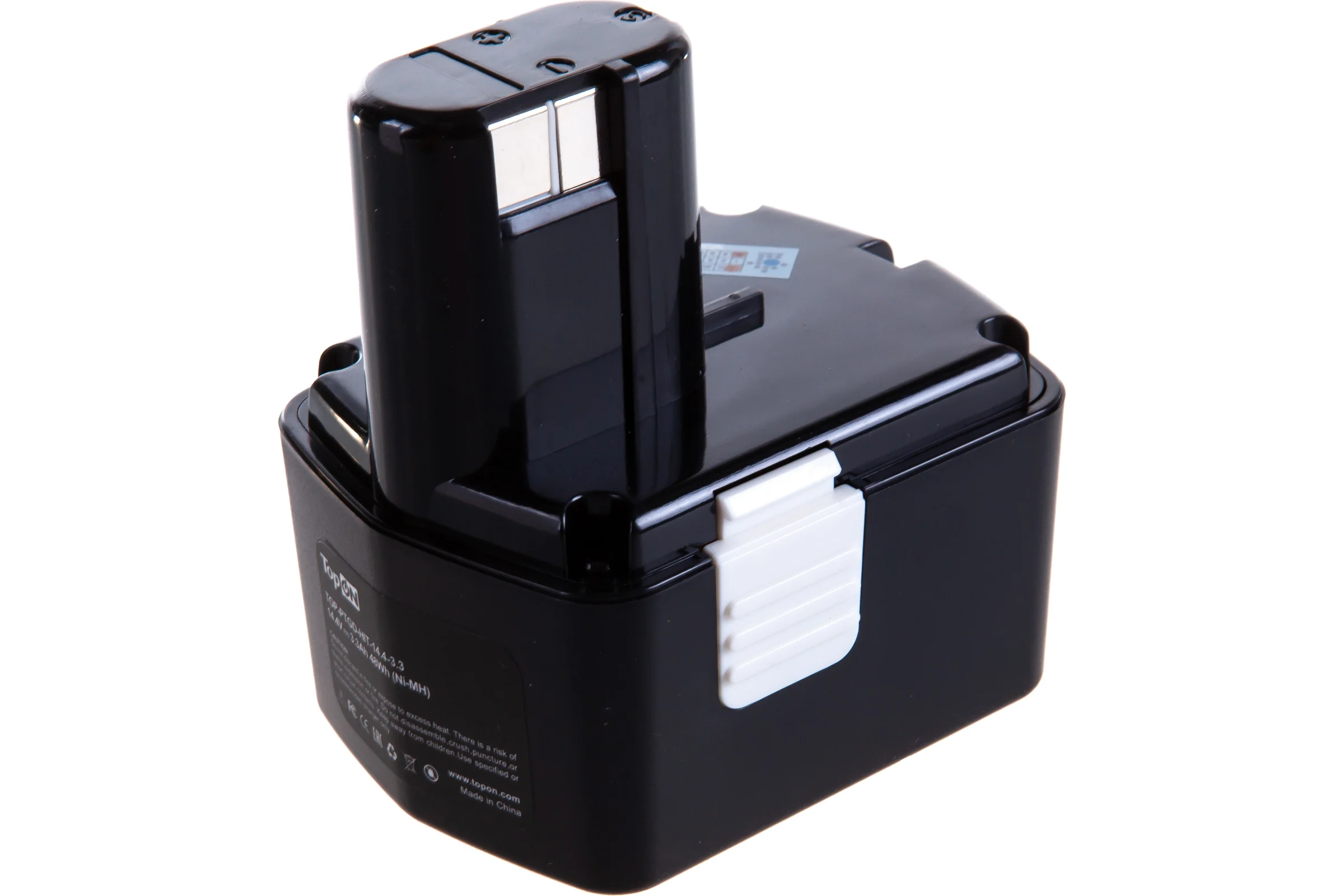 Аккумулятор Ni-Mh для электроинструмента Hitachi DS DV WH WR (14.4V, 3.3 Ah) TopON TOP-PTGD-HIT-14.4-3.3