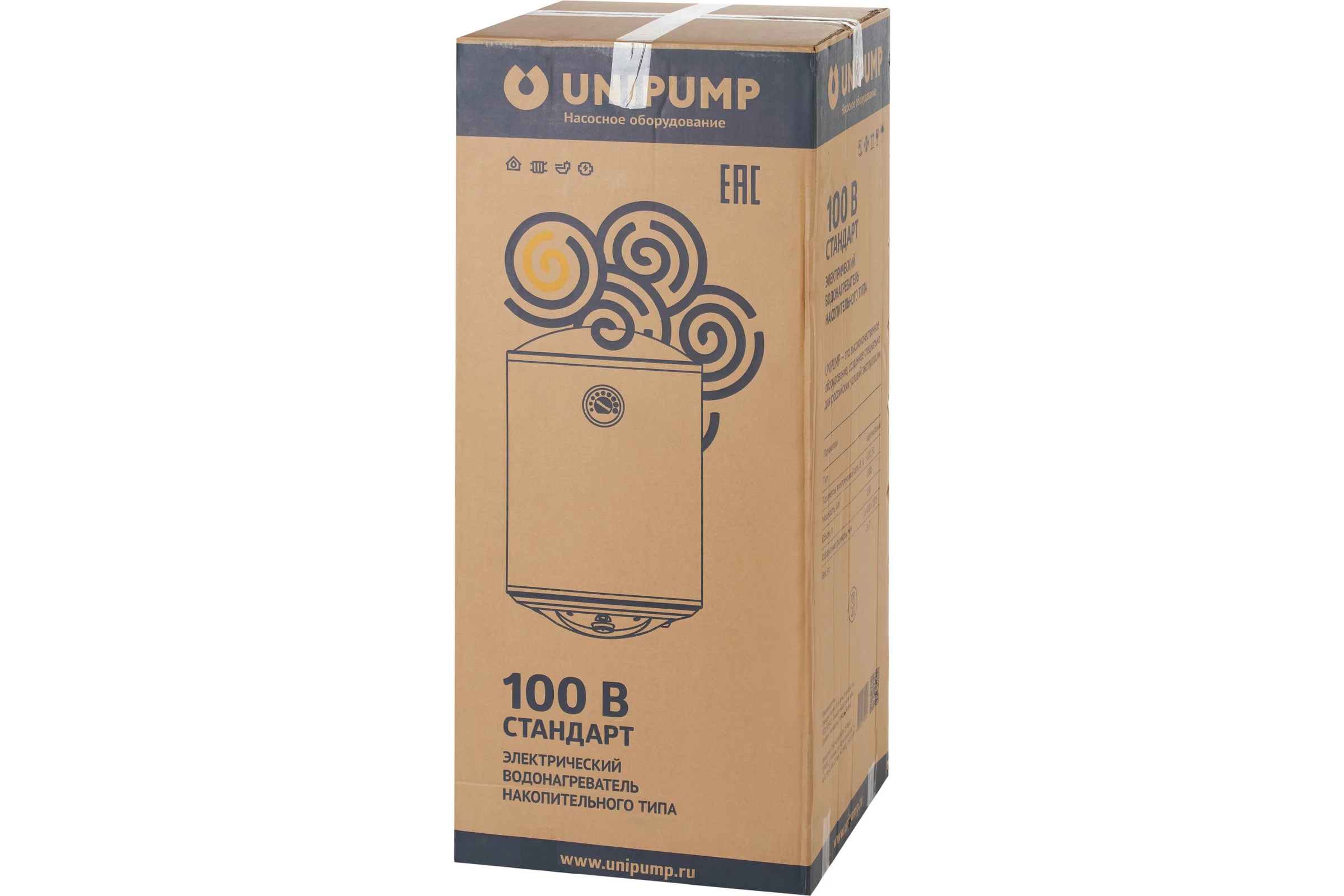 Водонагреватель Unipump накопительного типа СТАНДАРТ 100 В вертикальный 21388