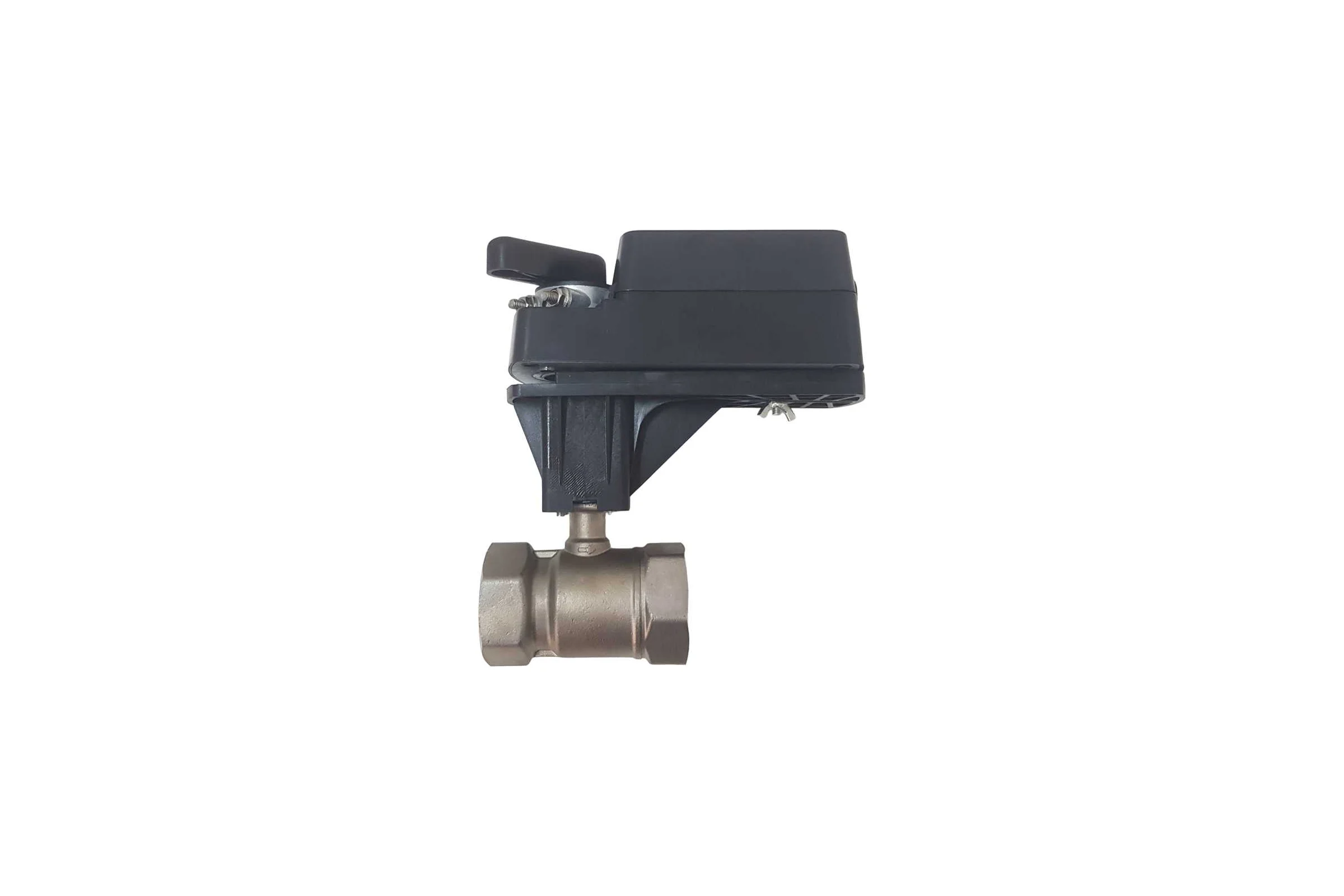 Двухходовой шаровый кран TECHNO HKS250-08DF/230V из нержавеющей стали 304, DN50, резьба G2, с электроприводом 8 Нм, 220 В, управление открыто/закрыто 660502