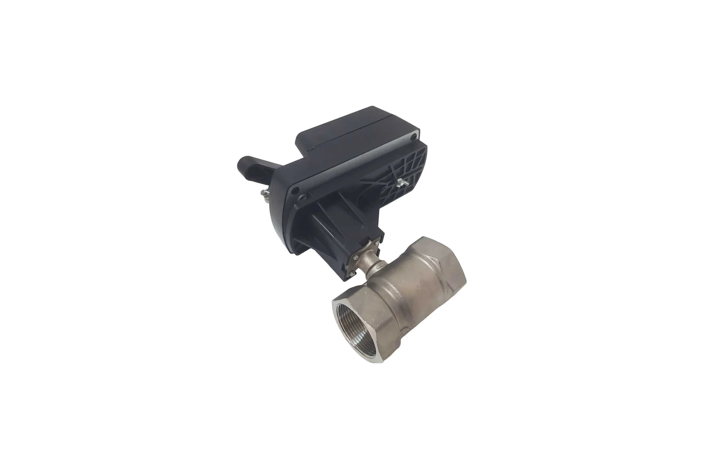 Двухходовой шаровый кран TECHNO HKS250-08DF/230V из нержавеющей стали 304, DN50, резьба G2, с электроприводом 8 Нм, 220 В, управление открыто/закрыто 660502
