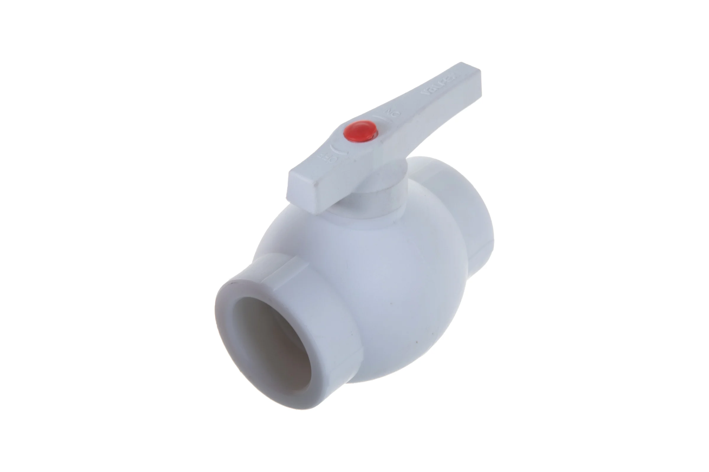 Шаровый кран VALFEX PP-R белый, 40 мм 10144040 007-7666