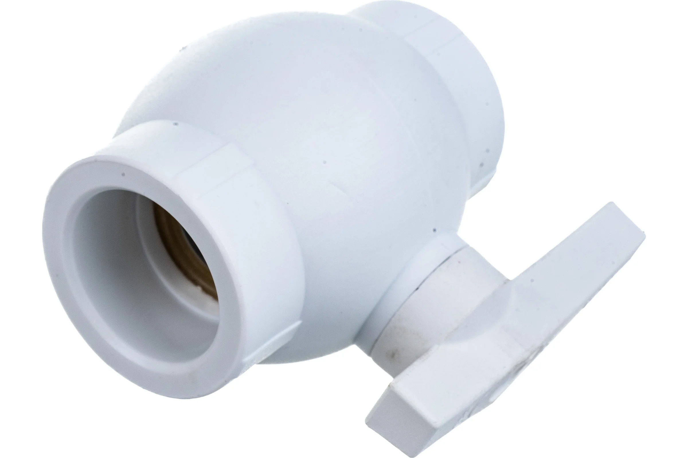 Шаровый кран VALFEX PP-R белый, 40 мм 10144040 007-7666
