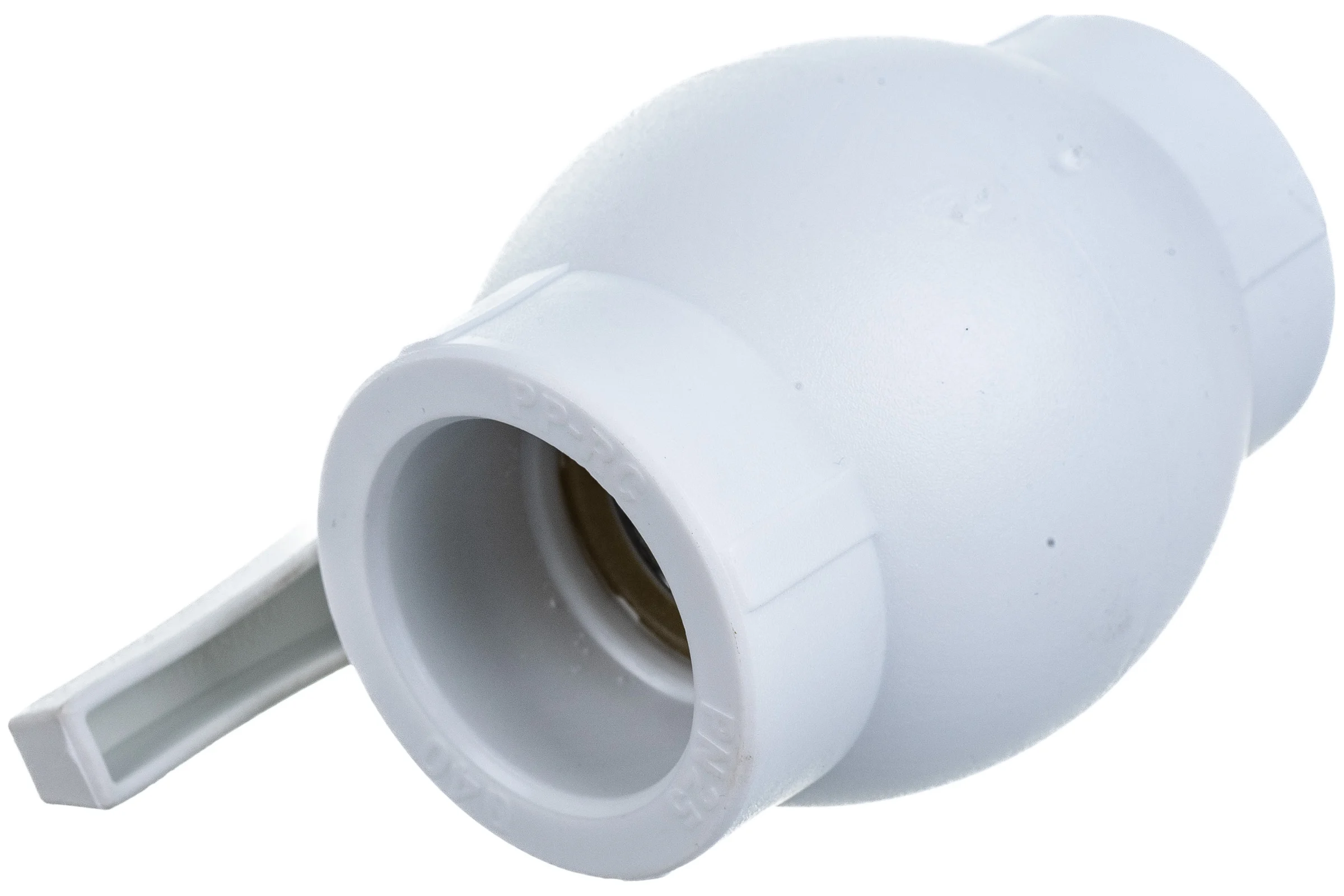 Шаровый кран VALFEX PP-R белый, 40 мм 10144040 007-7666