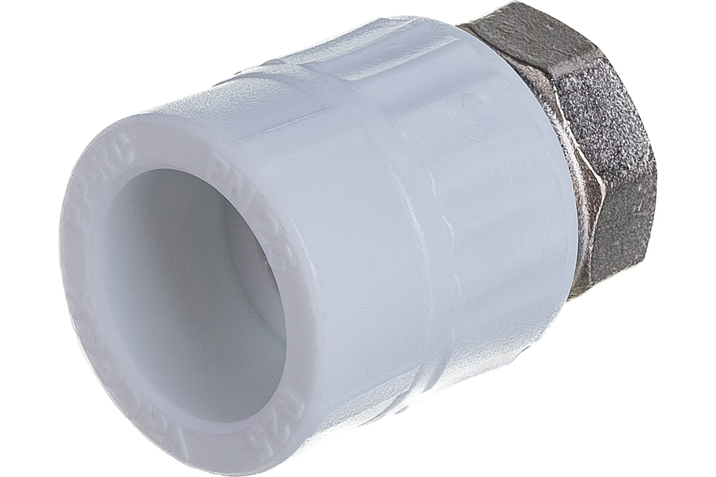 Комбинированная муфта VALFEX PP-R белая, 25х3/4 дюйма, с накидной гайкой 10139025 127-0261