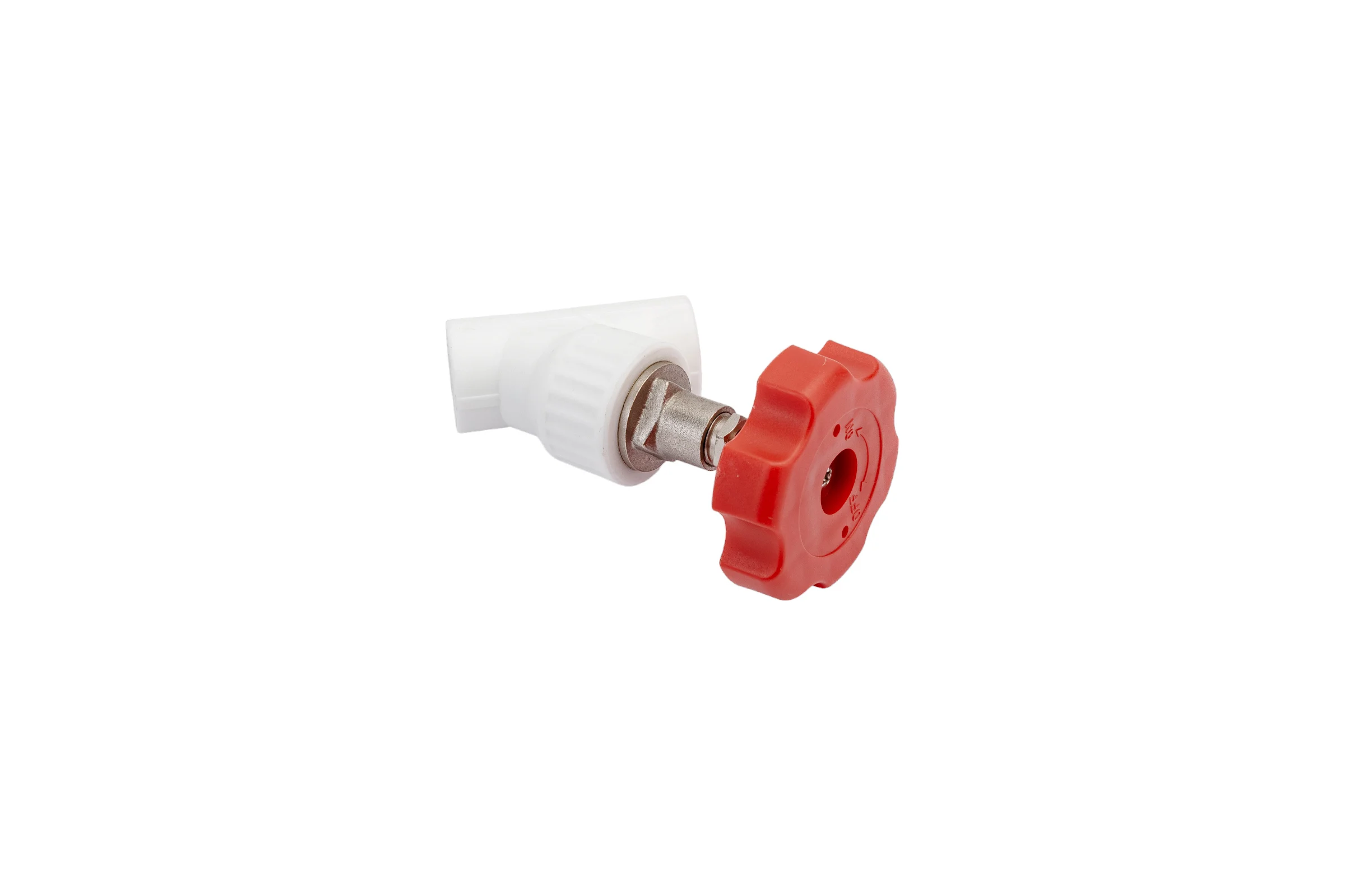 Запорный клапан VALFEX PP-R белый, 20х45° 10174020 127-0184