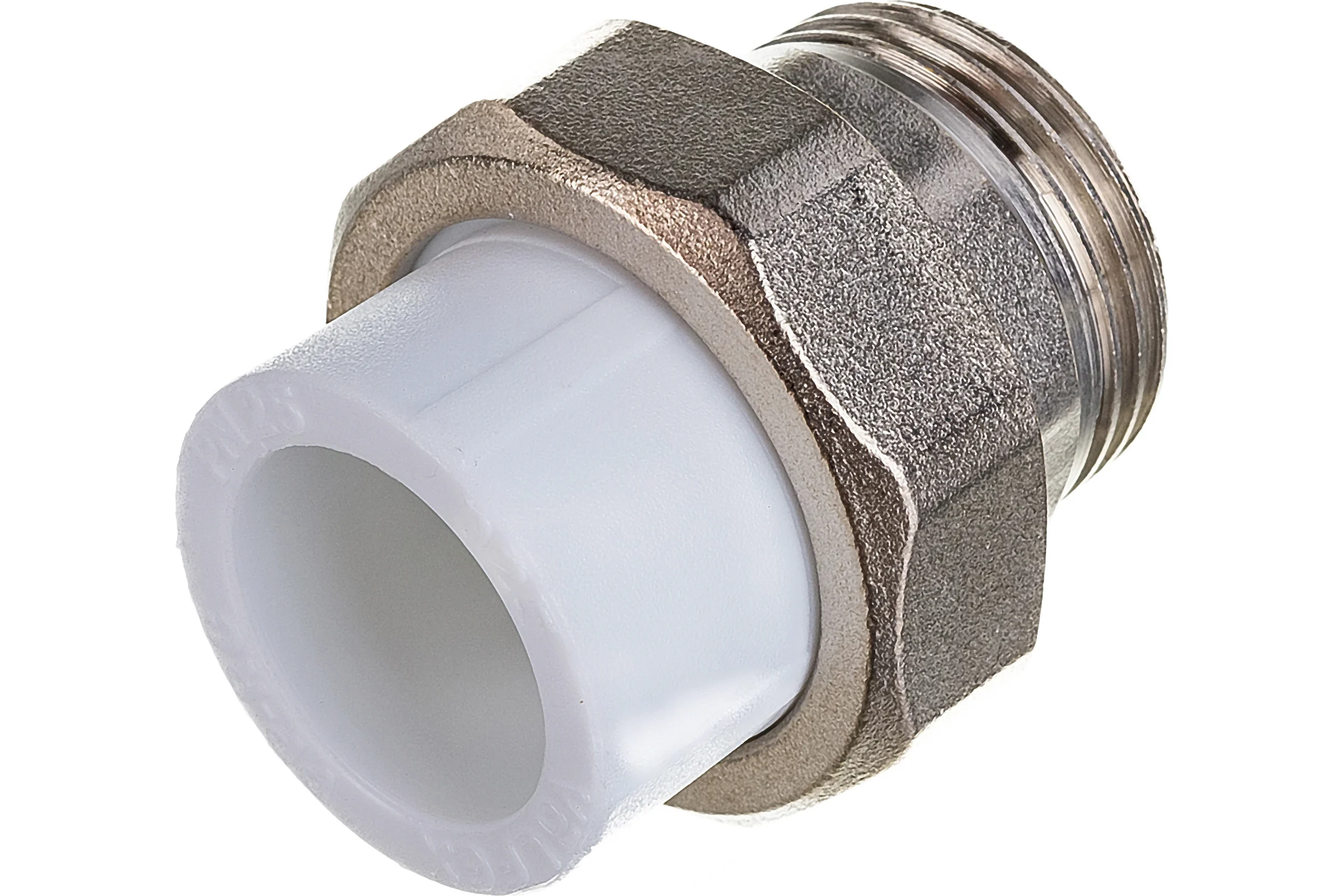 Комбинированная муфта VALFEX PP-R белая, разъем 25х1 дюйма НР 10156225 127-0225