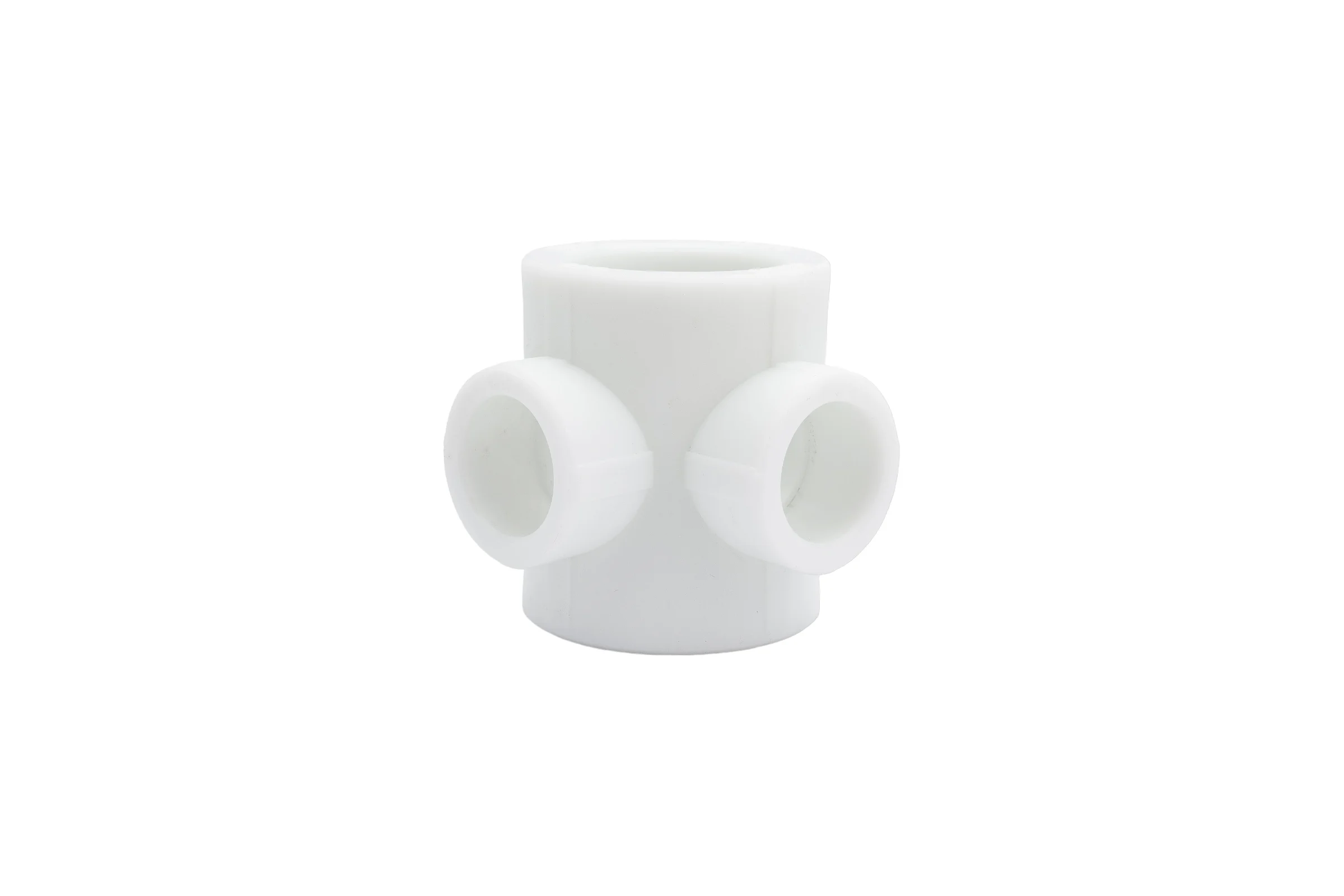 Крестовина VALFEX PP-R белая, 2-плоскостная, 40х25 мм10118240 127-8215