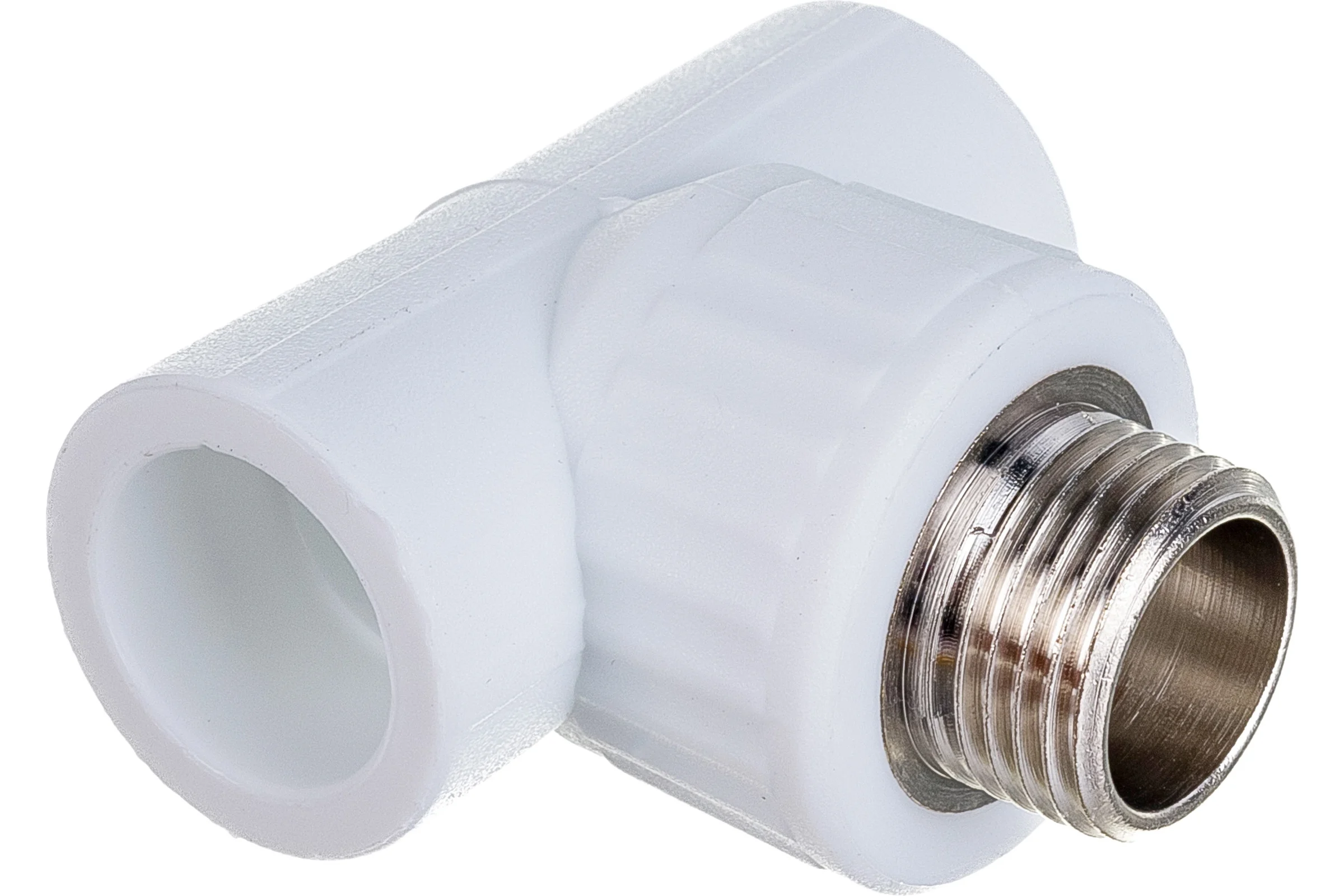 Комбинированный тройник VALFEX PP-R белый, 20х1/2 дюйма НР 10128020 127-0523