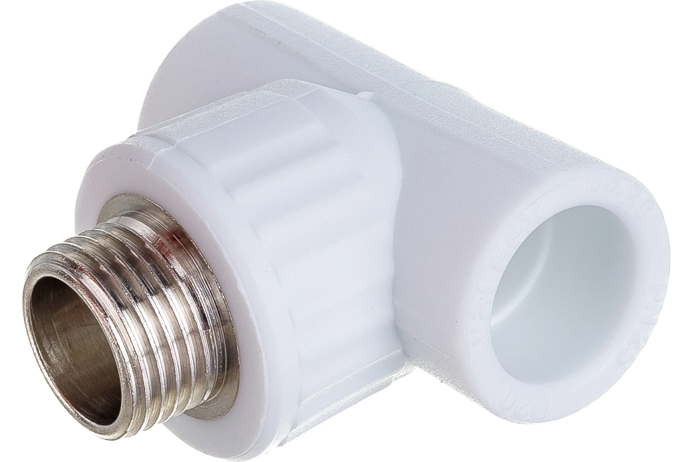 Комбинированный тройник VALFEX PP-R белый, 20х1/2 дюйма НР 10128020 127-0523