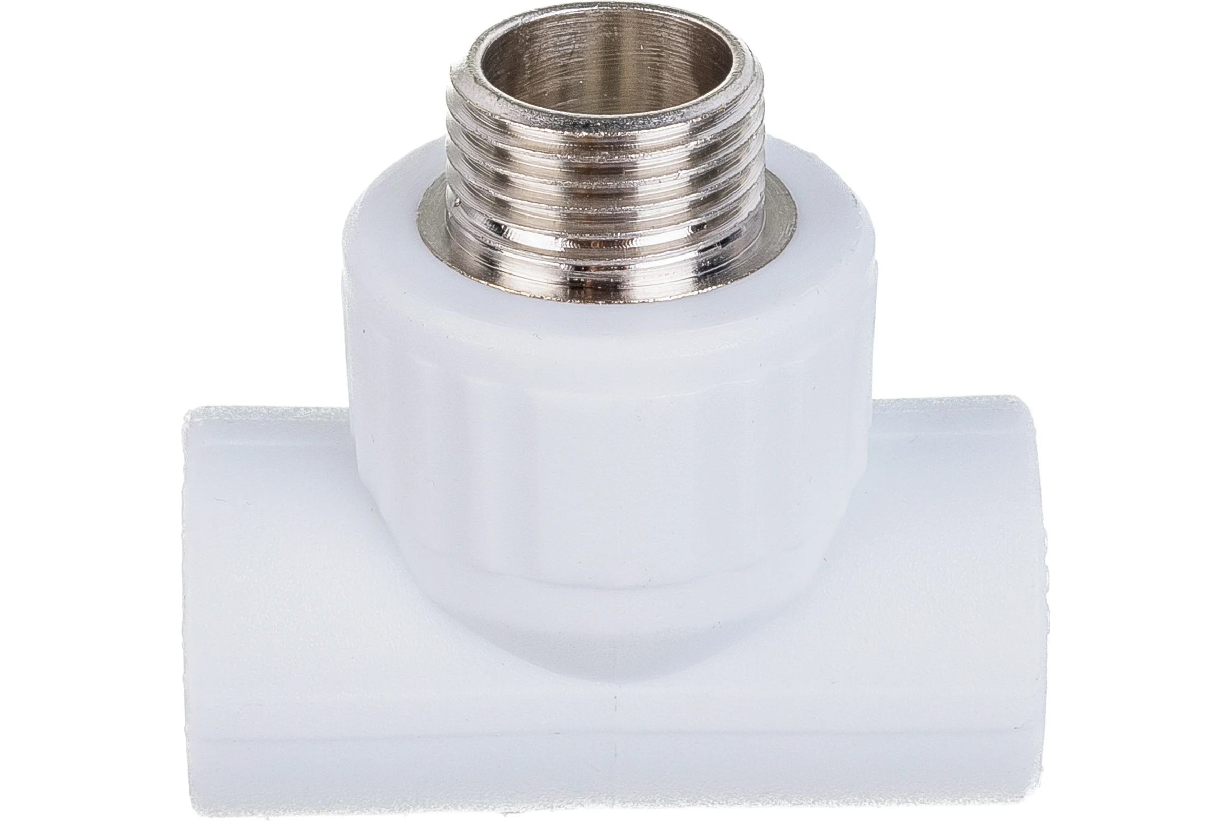 Комбинированный тройник VALFEX PP-R белый, 20х1/2 дюйма НР 10128020 127-0523