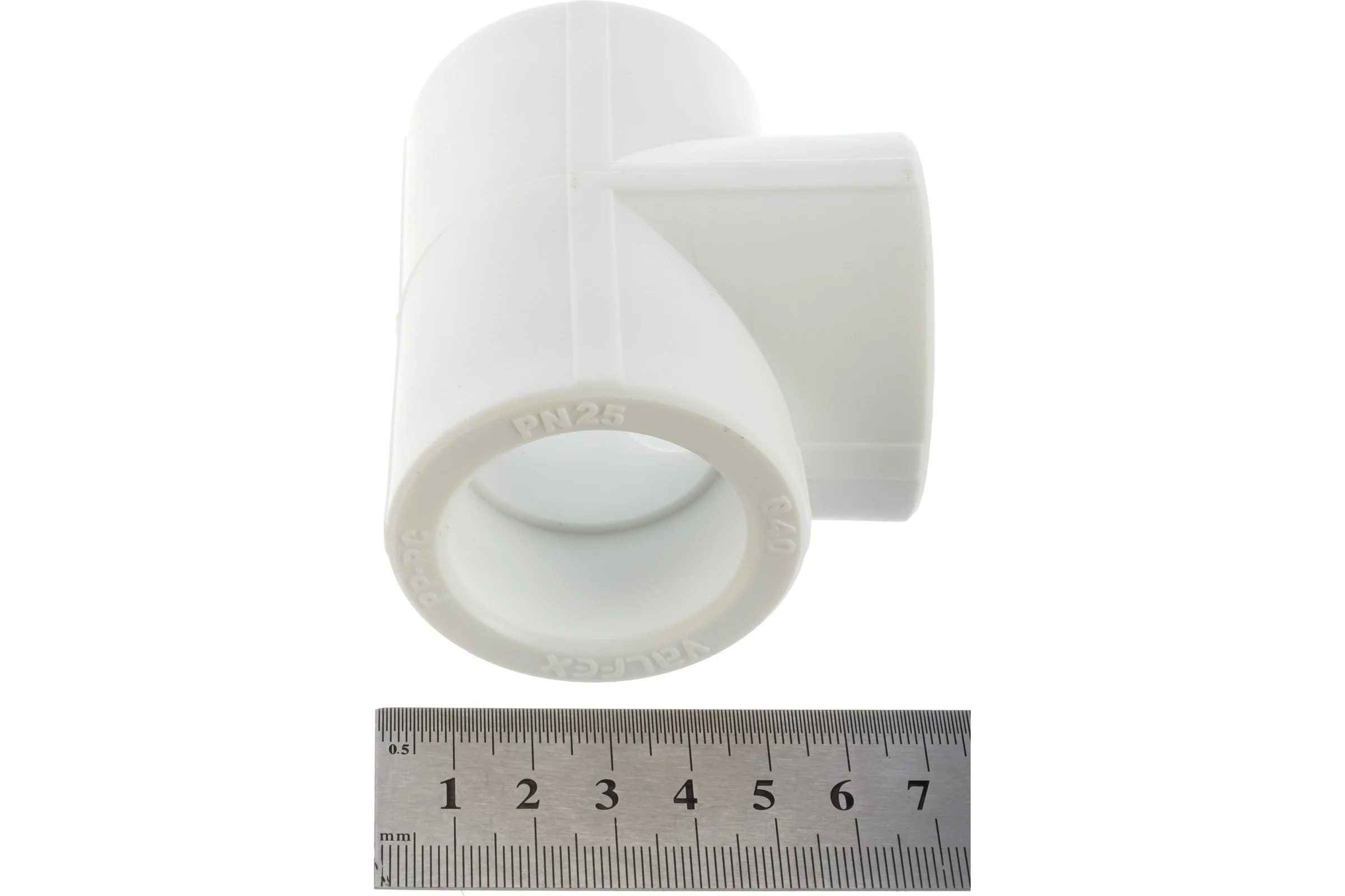 Тройник VALFEX PP-R белый, 40 мм 10111040 127-0539