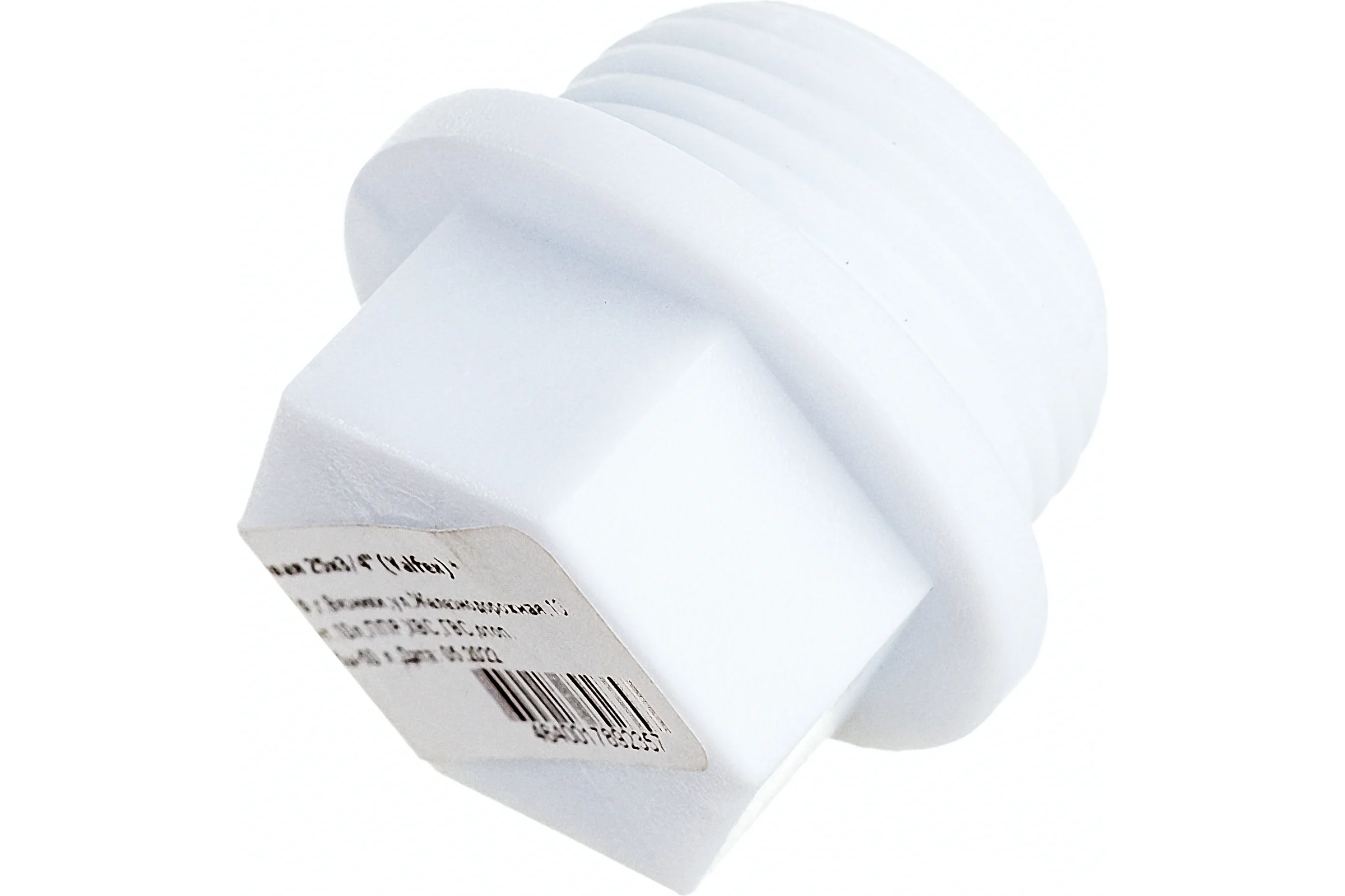 Пробка заглушка VALFEX PP-R белая, 25х3/4 дюйма НР 10163025 127-0176