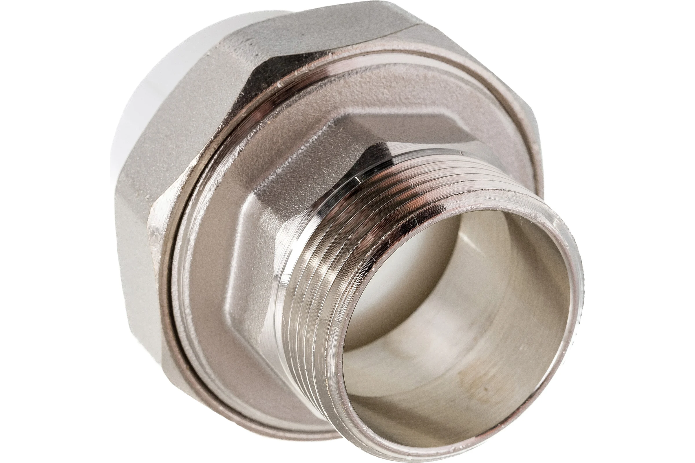 Комбинированная муфта VALFEX PP-R белая, разъем 40х1 1/4 дюйма НР 10156032 127-0229