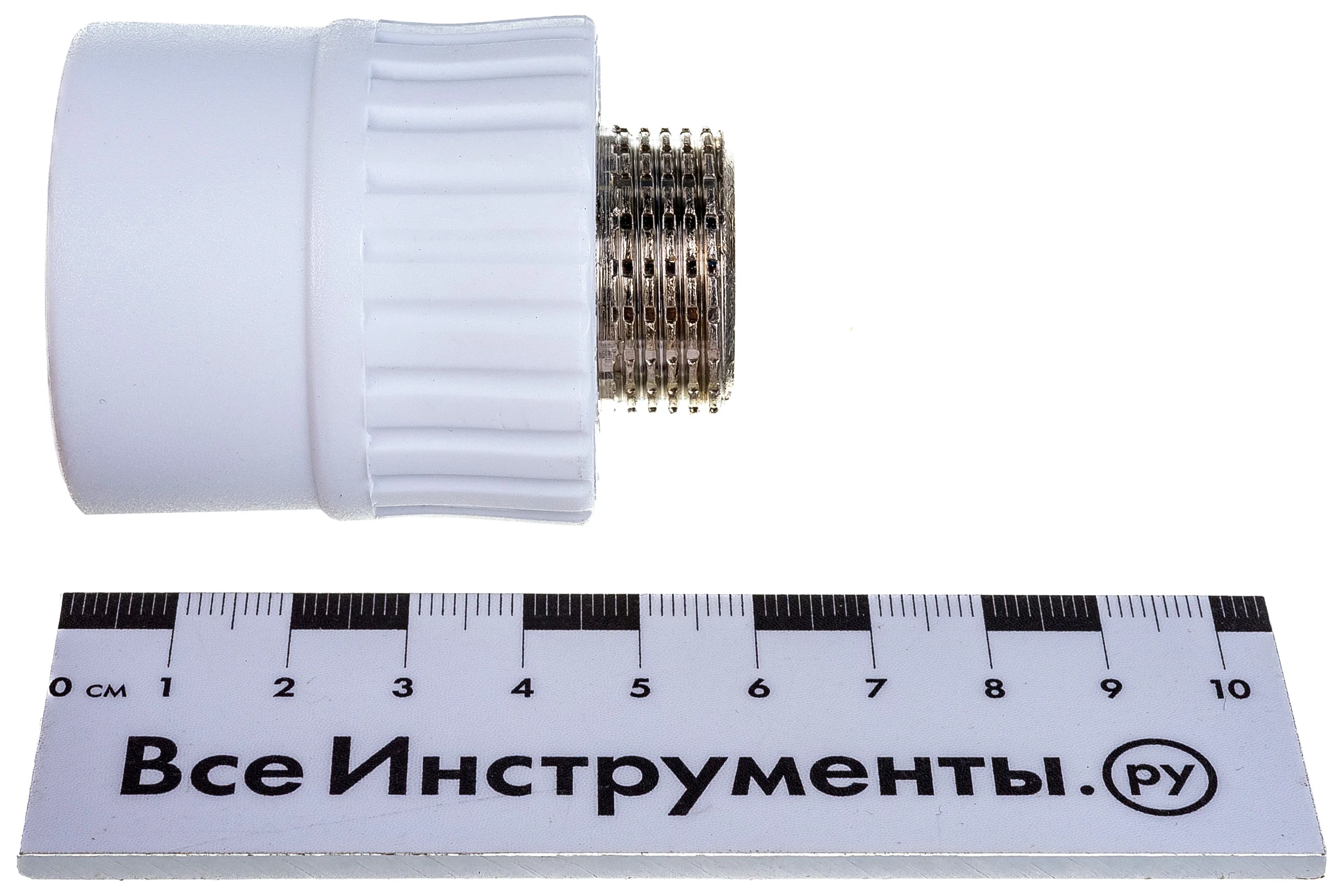 Комбинированная муфта VALFEX PP-R белая, 32х3/4 дюйма НР 10130132 127-0242