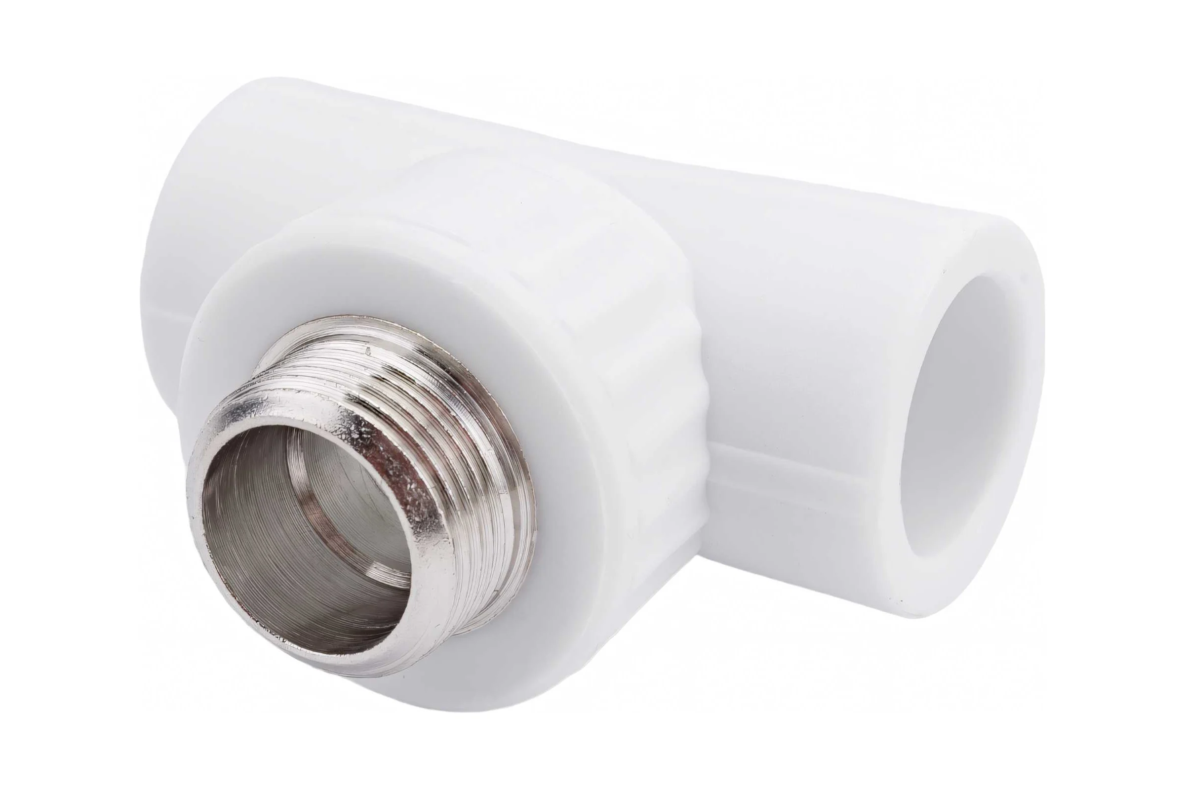 Комбинированный тройник VALFEX PP-R белый, 25х3/4 дюйма НР 10128025 127-0526