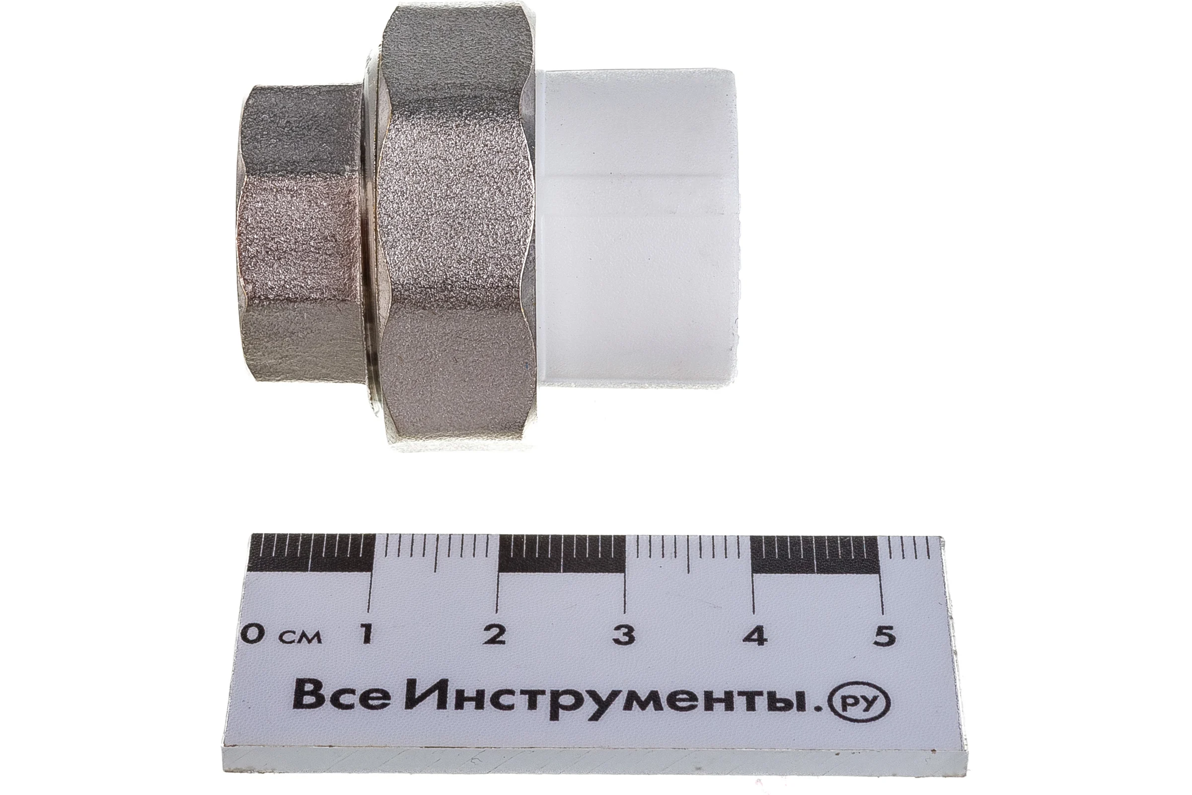 Комбинированная муфта VALFEX PP-R белая, разъем 20х1/2 дюйма ВР 10155015 127-0208