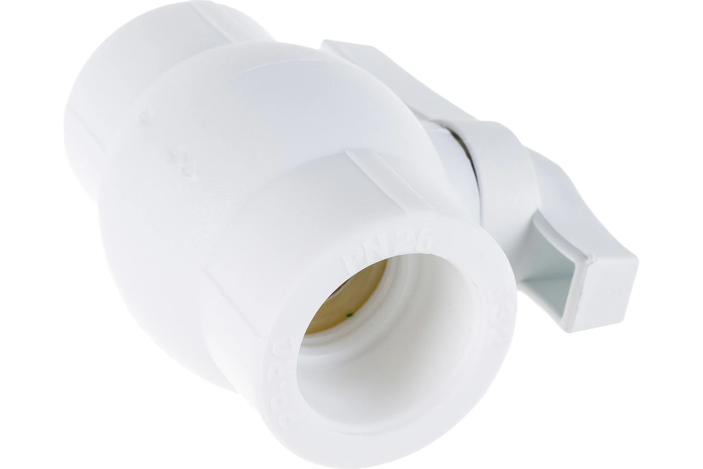 Шаровый кран VALFEX PP-R белый, 32 мм 10144032 007-7665