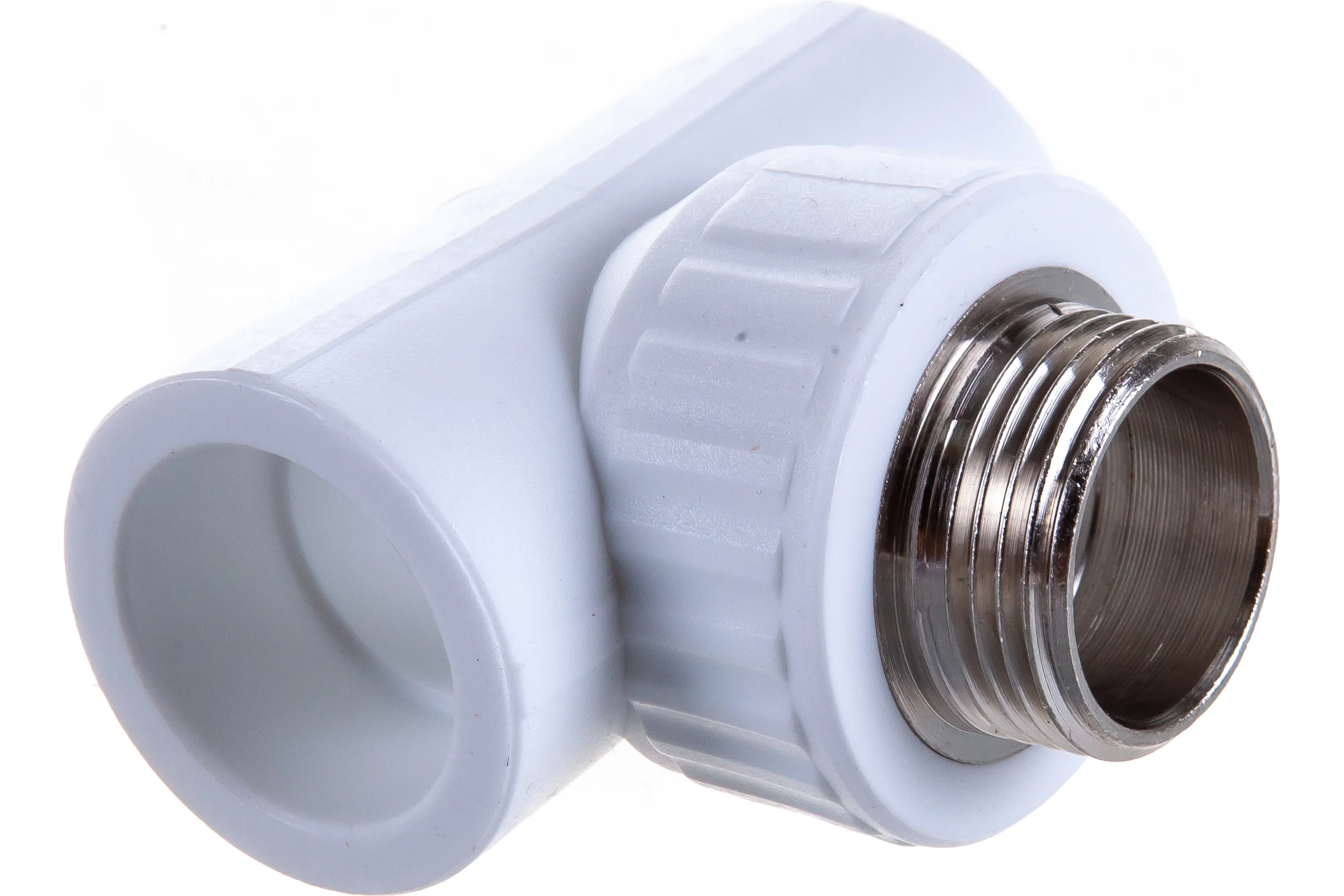 Комбинированный тройник VALFEX PP-R белый, 32х1 дюйма НР 10128032 127-0528