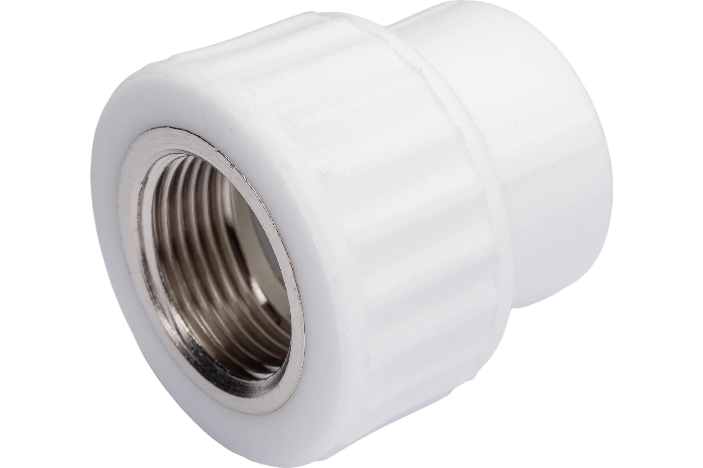 Комбинированная муфта VALFEX PP-R белая, 20х3/4 дюйма ВР 10129120 127-0233